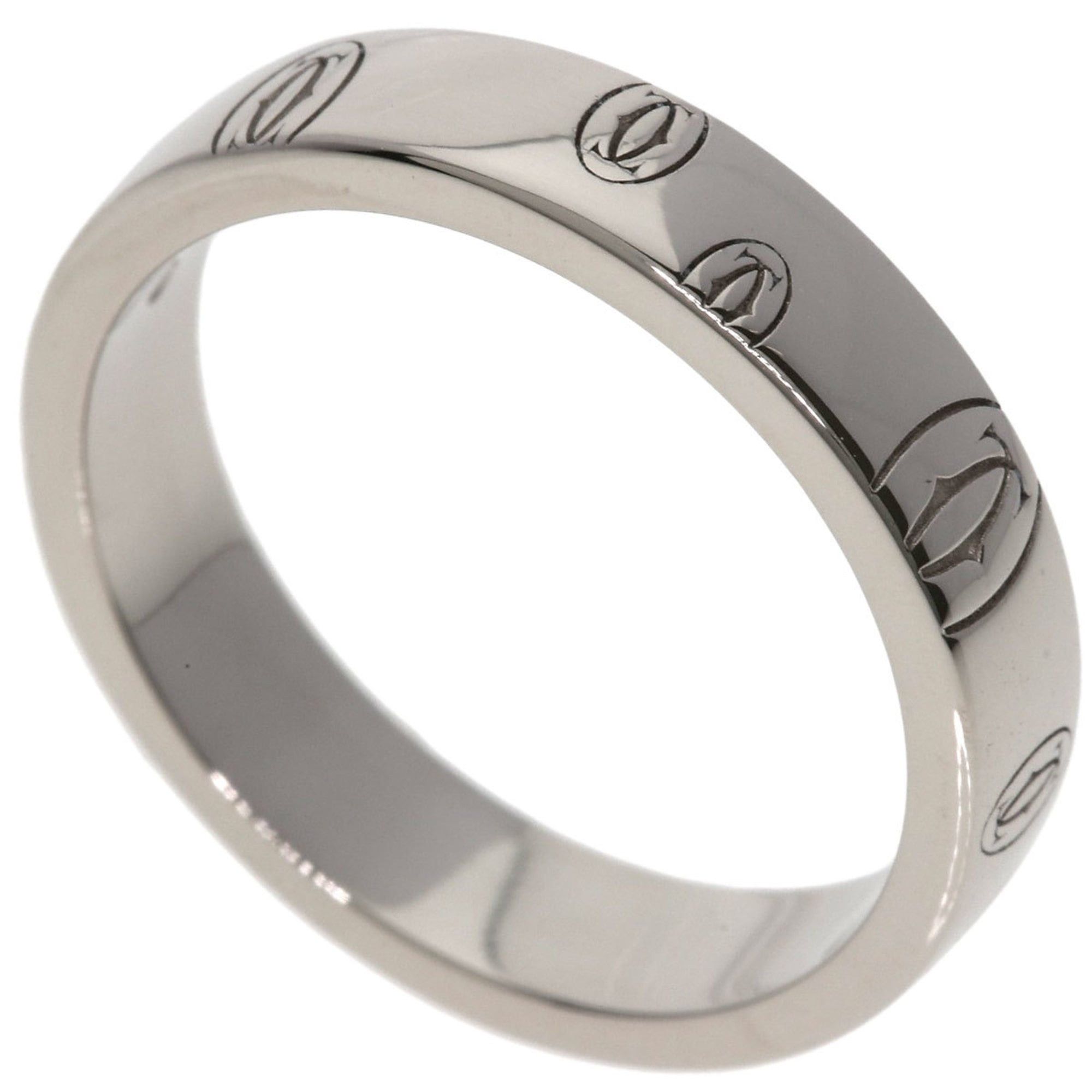 Cartier Cartier Happy Birthday #49 Ring, 18K White Gold, Women's Size ONE SIZE - 1 Thumbnail