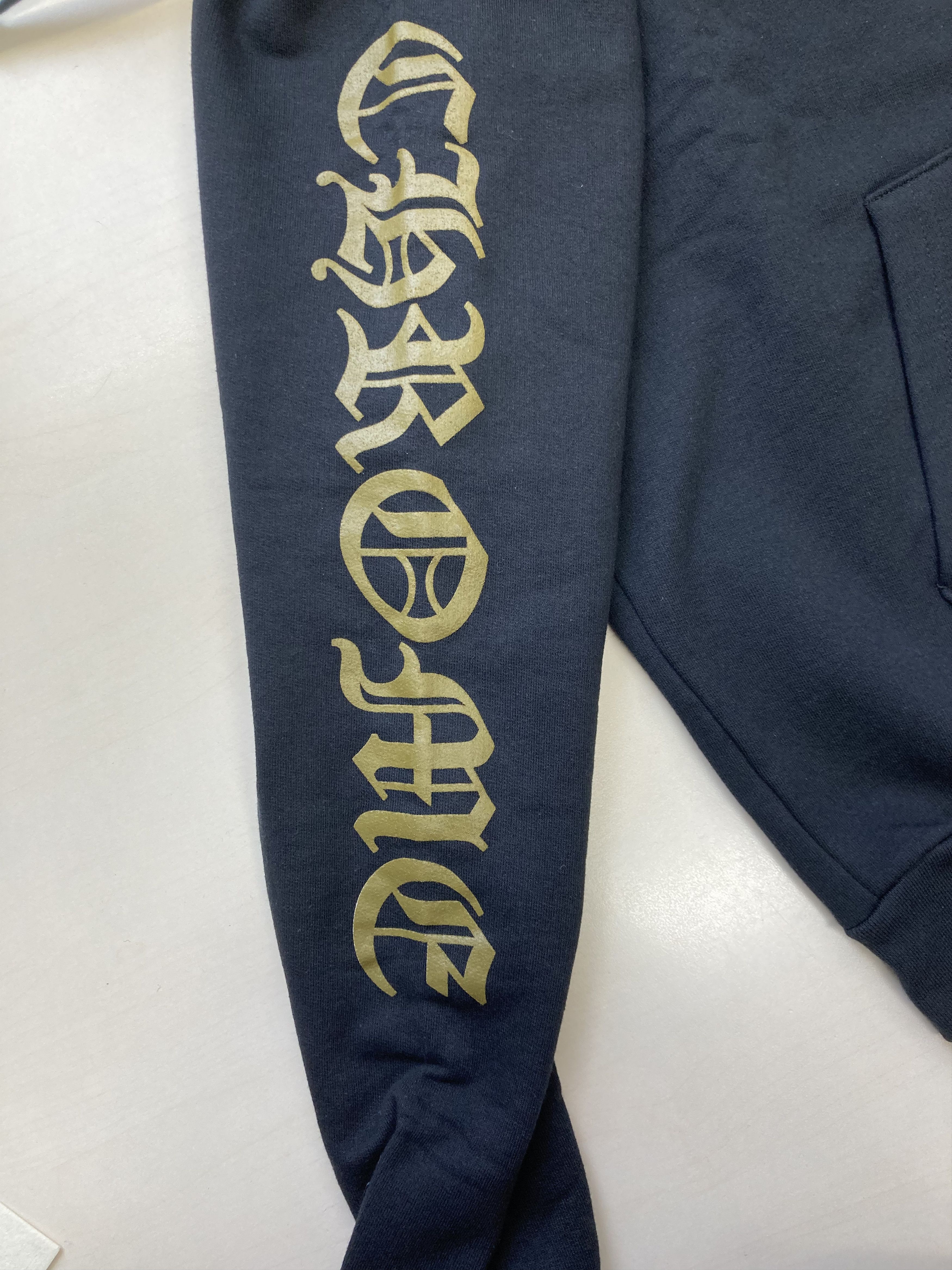 Chrome Hearts Chrome Hearts Gold Script Pullover Hoodie Size US S / EU 44-46 / 1 - 5 Thumbnail