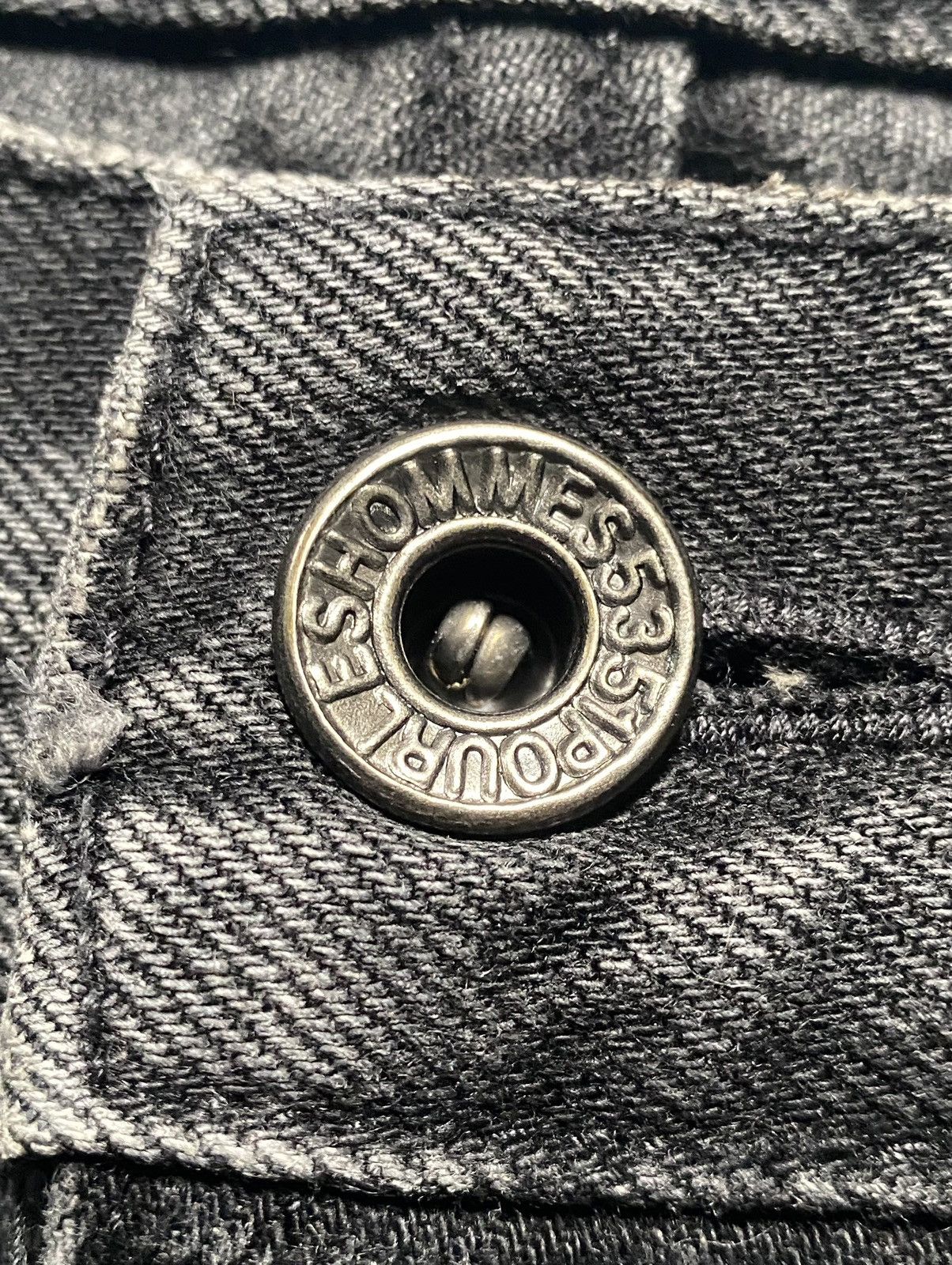 5351 POUR LES HOMMES 5351 Pour Les Hommes - Flared Washed Denim Jeans Size US 35 - 8 Thumbnail