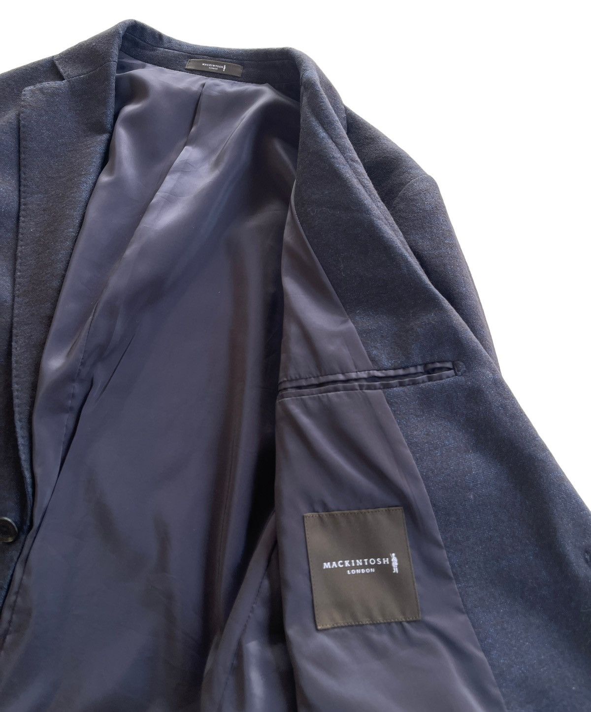 Mackintosh Mackintosh London Wool Blazer Coat Size 40S - 5 Thumbnail