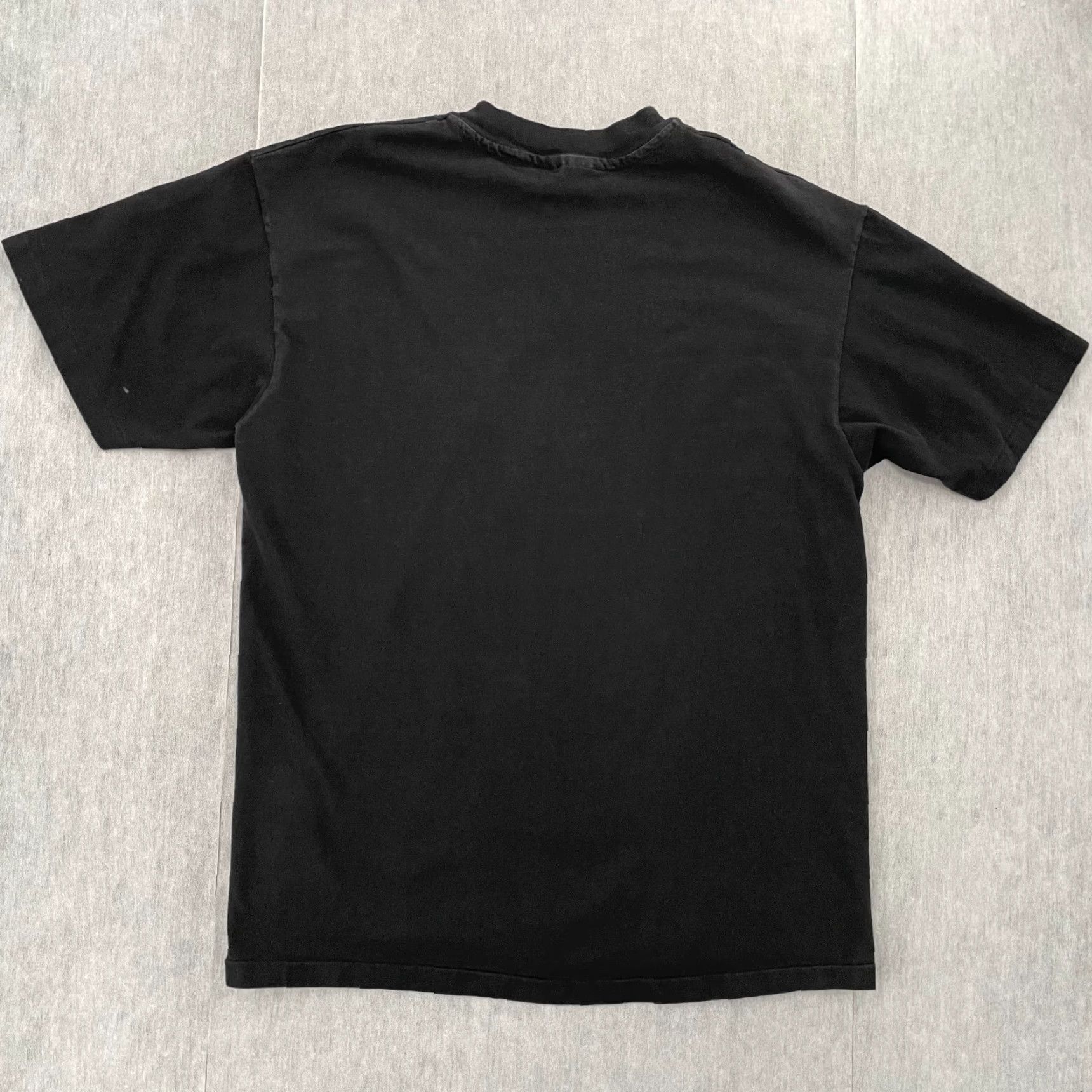 Hanes VINTAGE Hanes Beefy-T Washington DC Library Of Congress Graphic Print T-Shirt Adult Large Black USA Mens Size US L / EU 52-54 / 3 - 2 Thumbnail