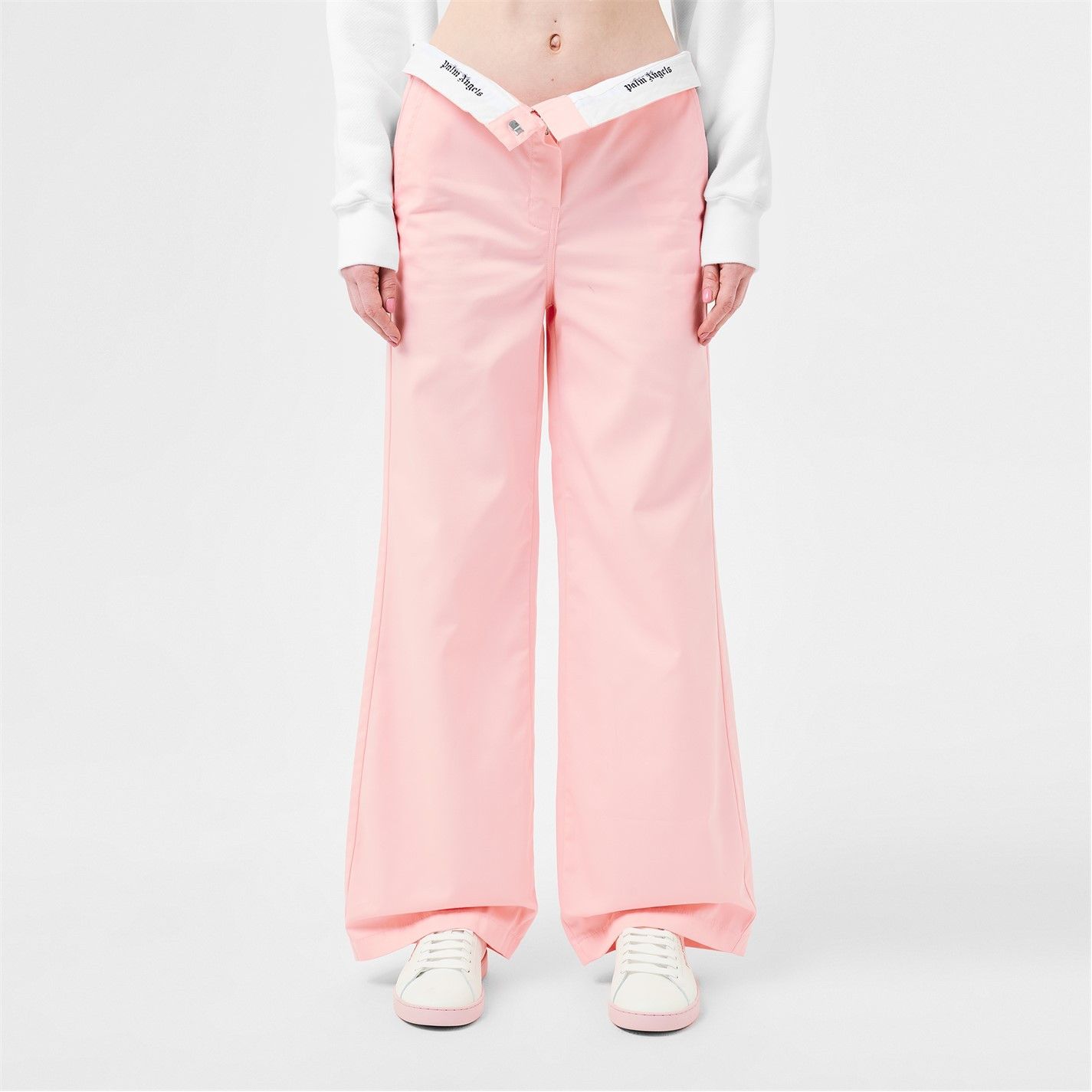Palm Angels o1g2r1mq0325 Reversed Waistband Chino Pant in Pink Size 25" / US 0 / IT 36 - 3 Thumbnail