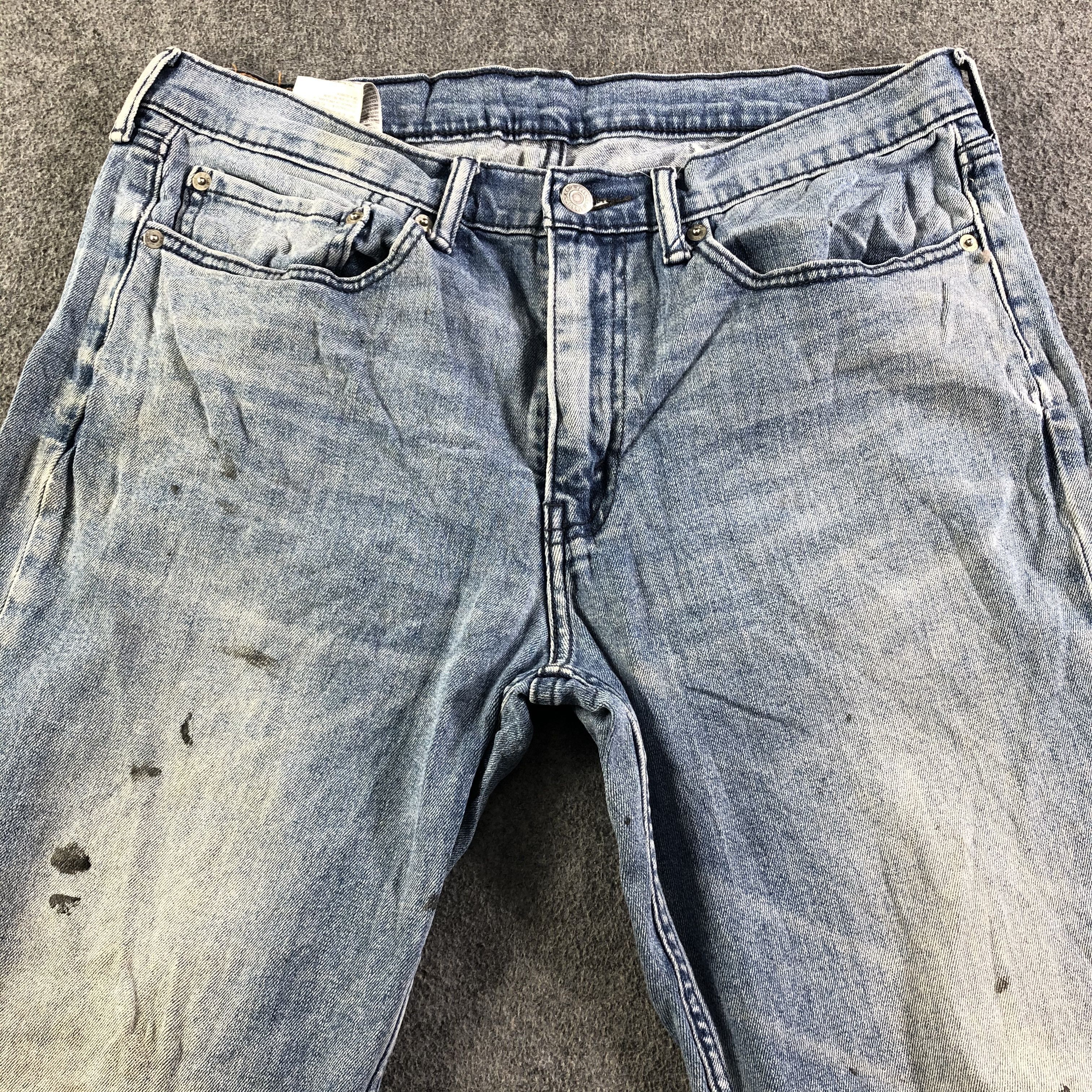 Levi's Vintage Blue Wash Levis 514 Jeans-J3354 Size US 34 / EU 50 - 3 Thumbnail