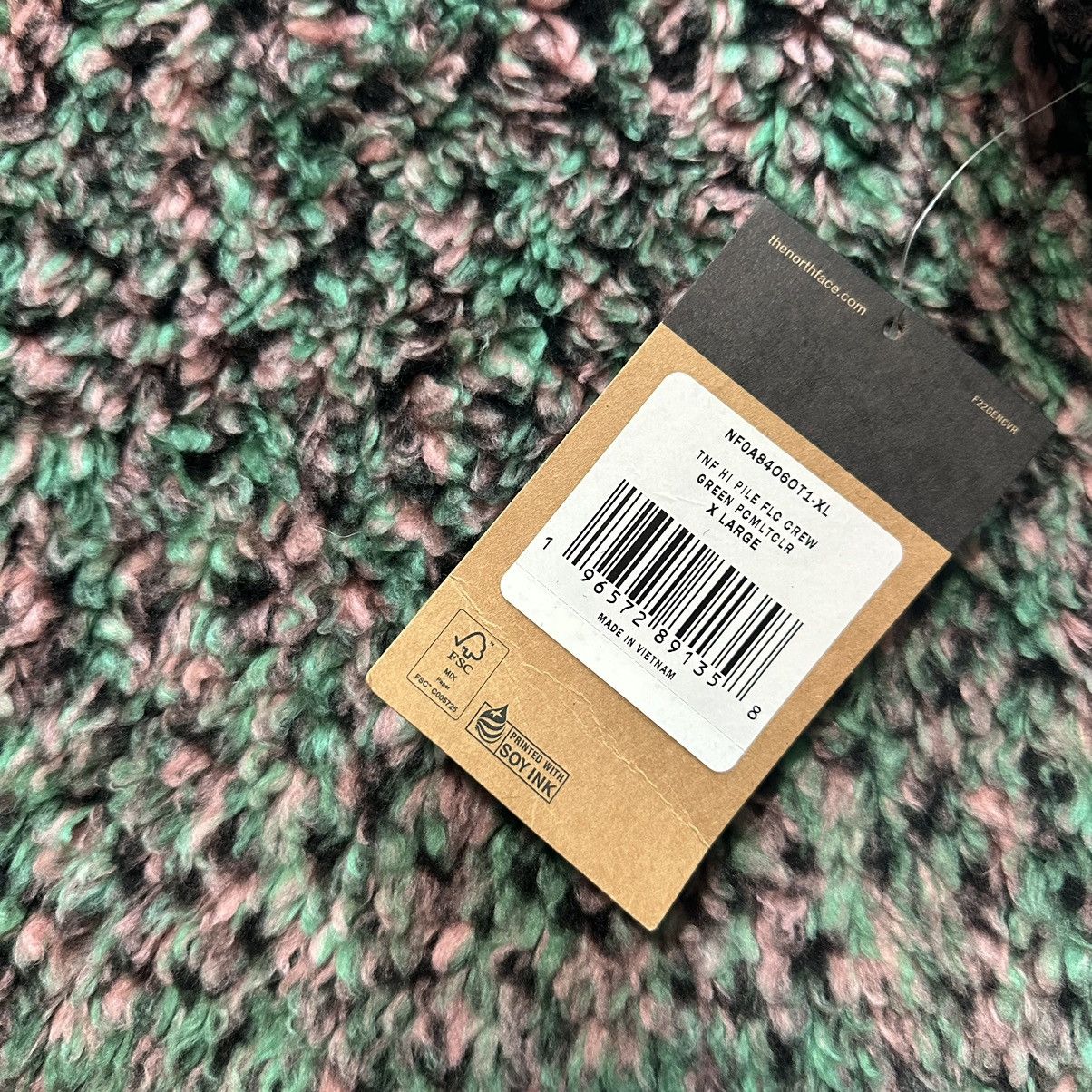 Supreme × The North Face Supreme X North Fave High Pile Fleece L/S Top Size US XL / EU 56 / 4 - 4 Thumbnail