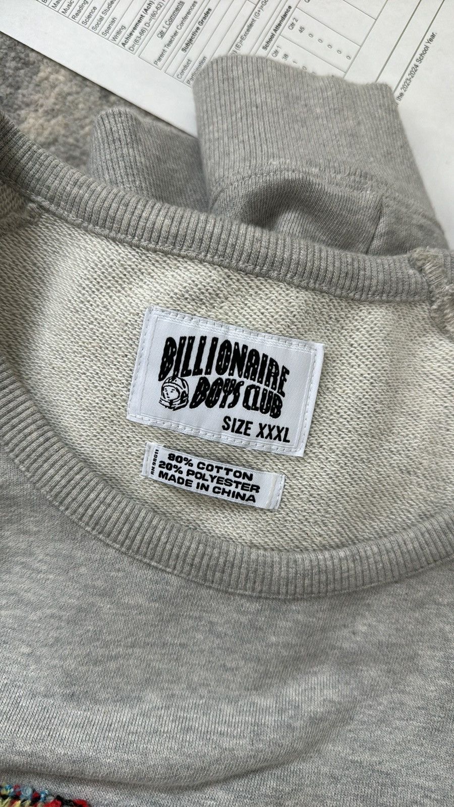 Billionaire Boys Club Billionaire Boys Club Module Crew Sweater Size US XXL / EU 58 / 5 - 7 Thumbnail