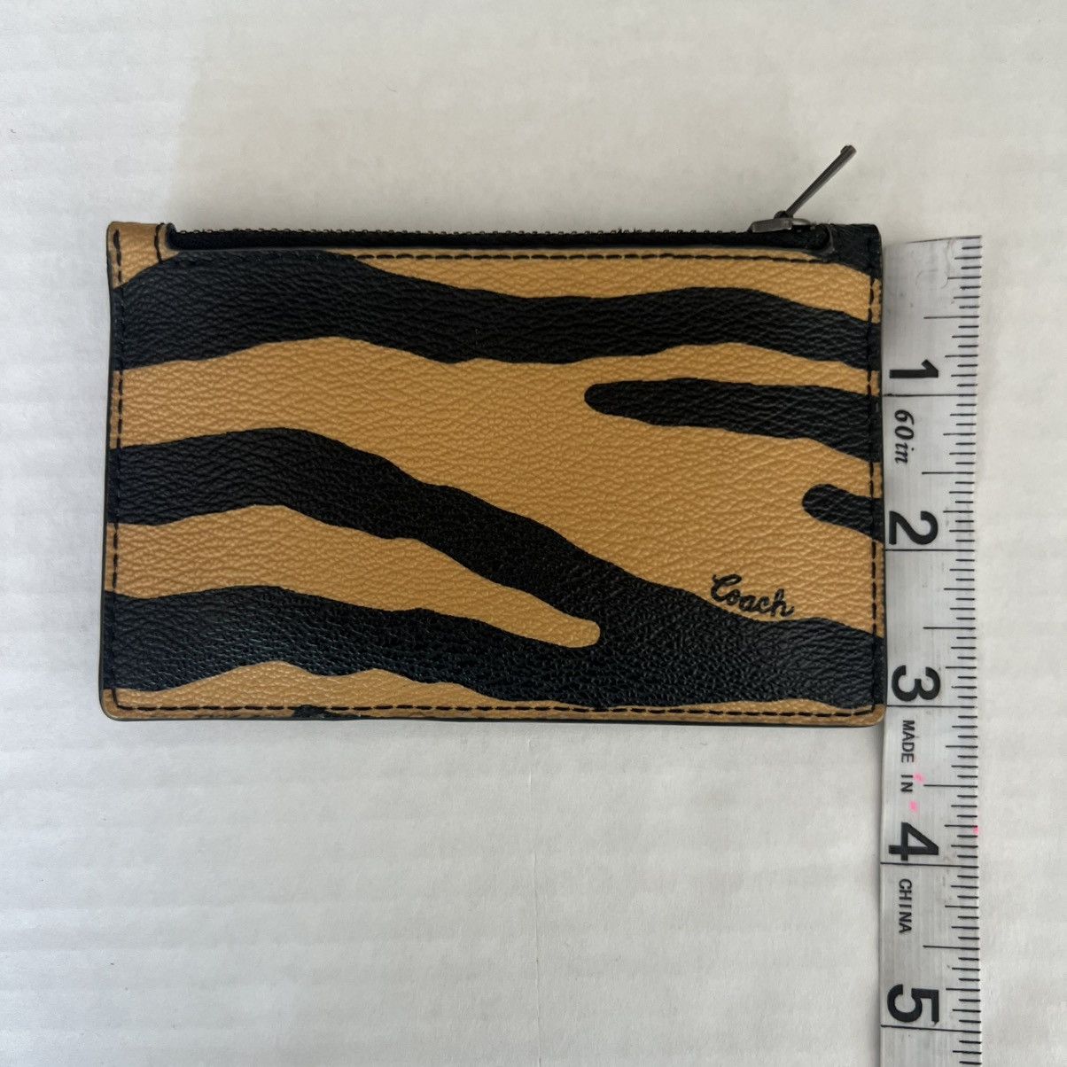 Coach Coach card holder wallet Honey/Black/Red Printed Size ONE SIZE - 5 Thumbnail