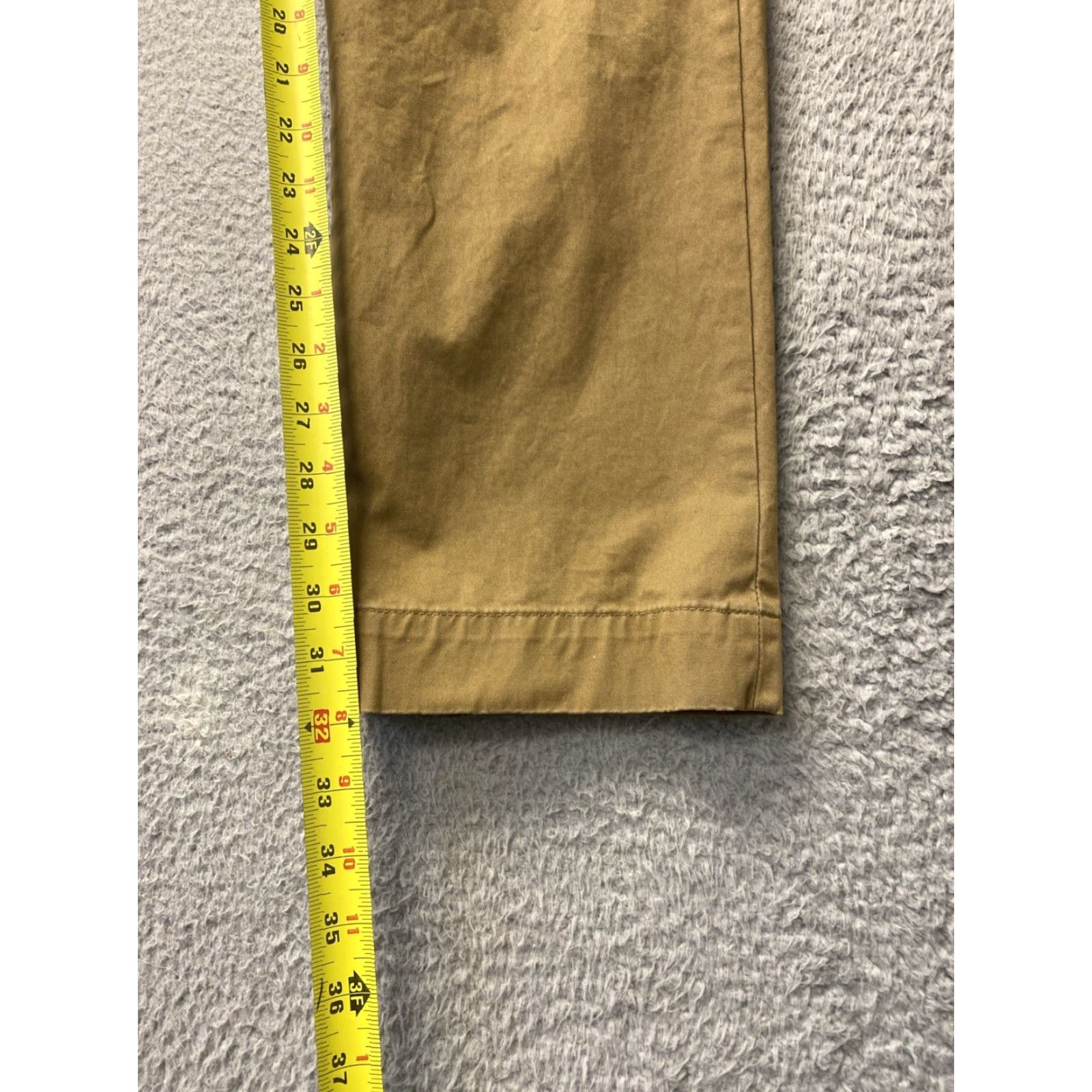 Polo Ralph Lauren Polo Ralph Lauren Mens Pants GOLDEN TAN Chino 34x32 Regular Straight Pocket Button Zip Size US S / EU 44-46 / 1 - 5 Thumbnail