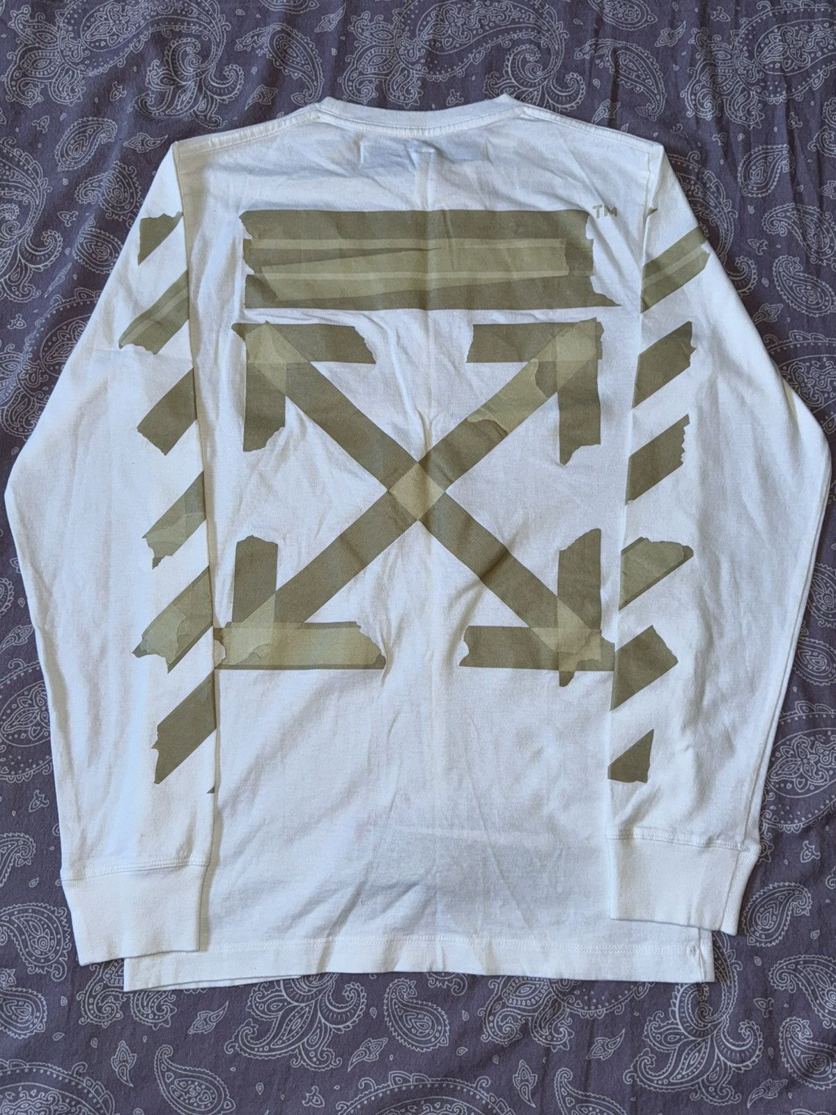 Off-White Off white logo long sleeve Size US XS / EU 42 / 0 - 4 Thumbnail