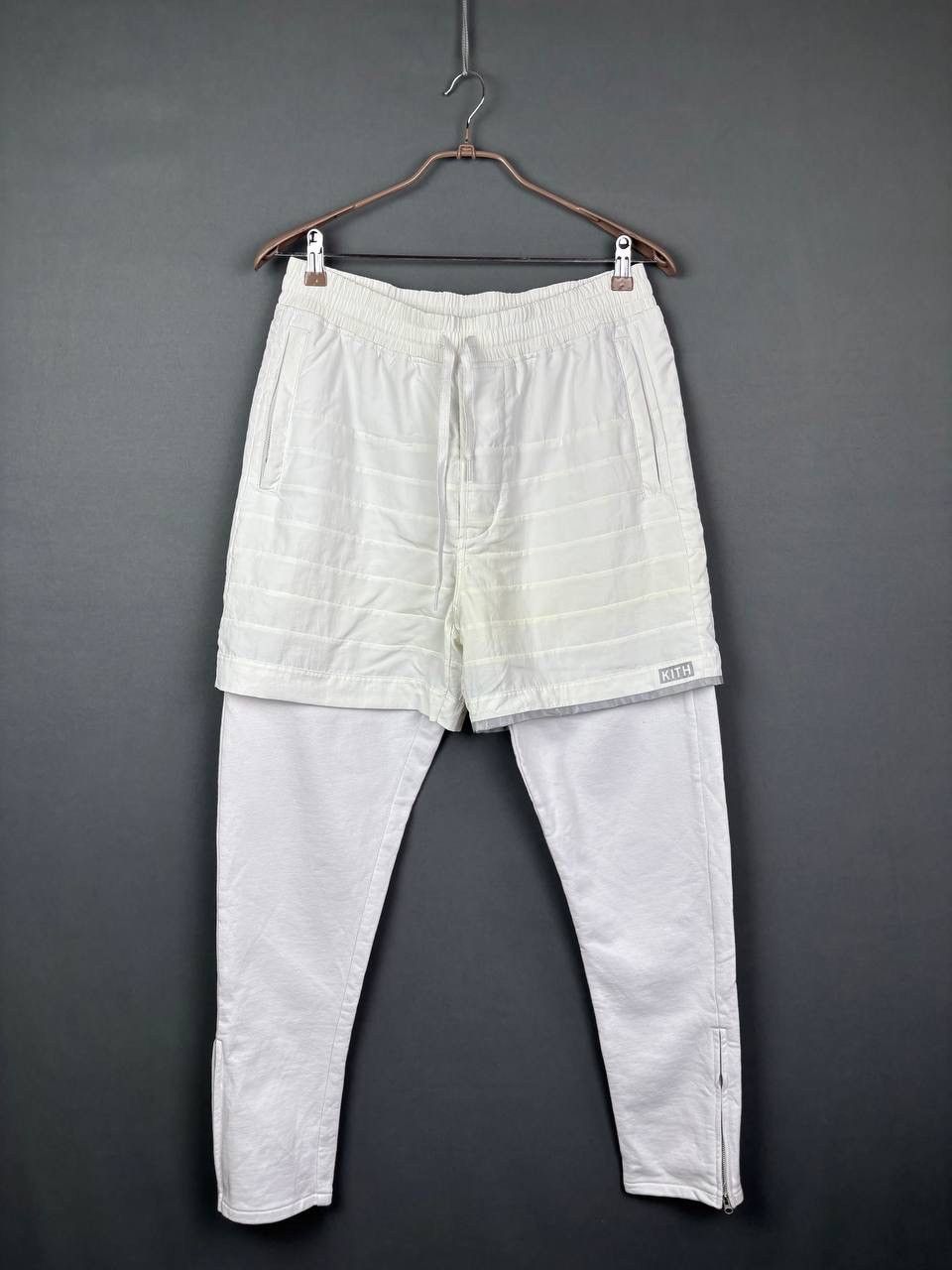 KITH Great Jones Sweatpants White