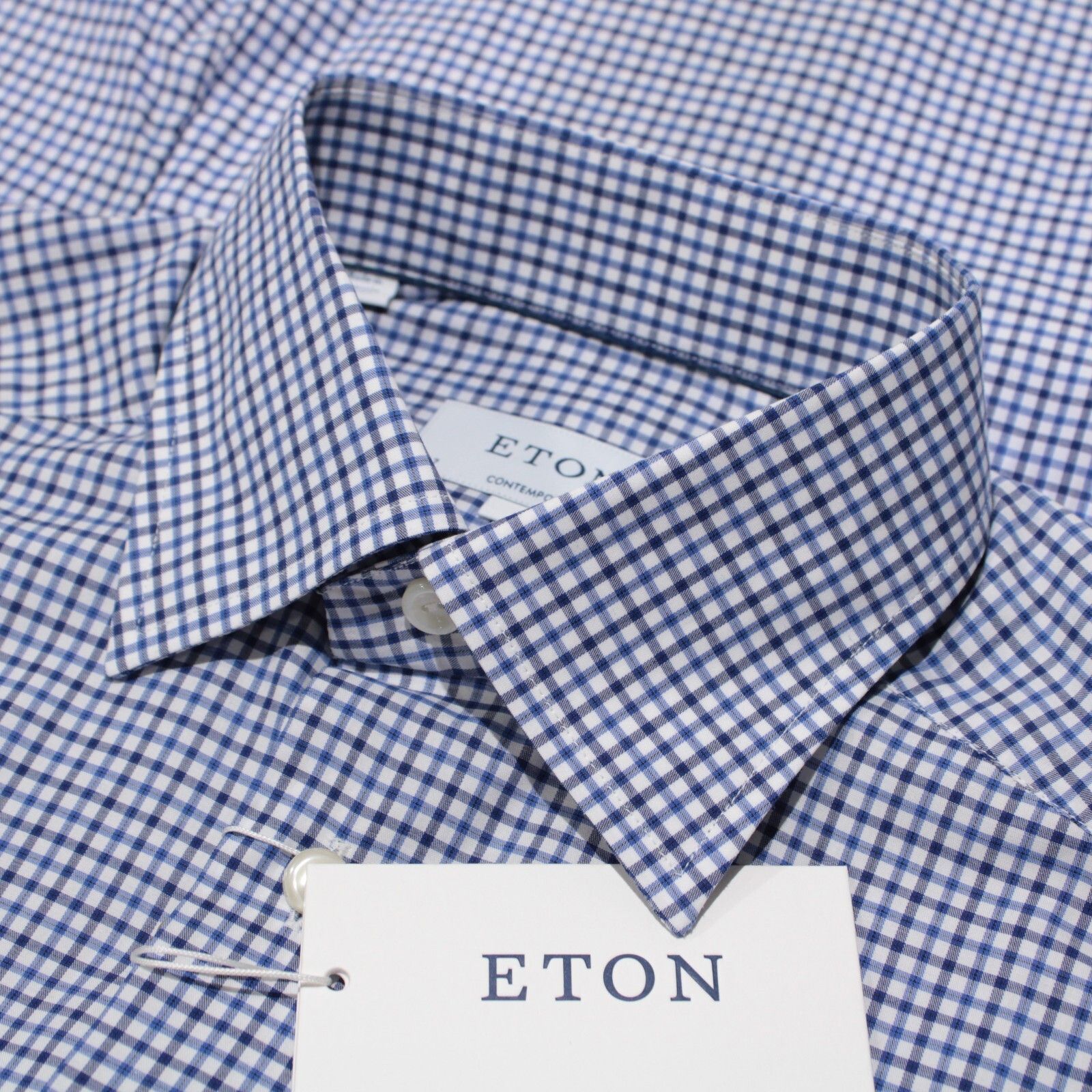 Eton Eton New with tags Shirt Size S US In Blue Size US S / EU 44-46 / 1 - 1 Thumbnail