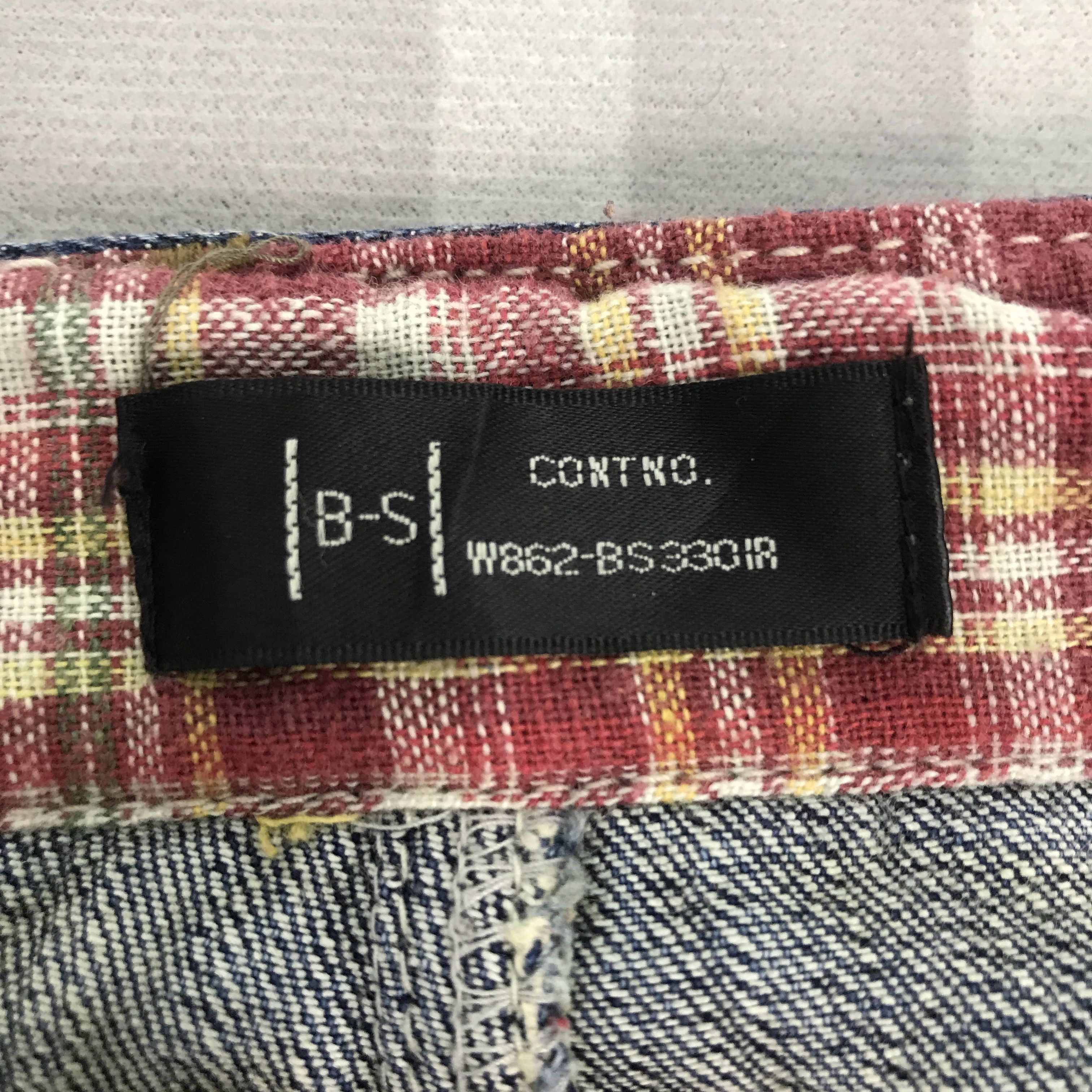 Japanese Brand Vintage Conto. Japan Double Wasit Denim Pants Size US 30 / EU 46 - 14 Thumbnail
