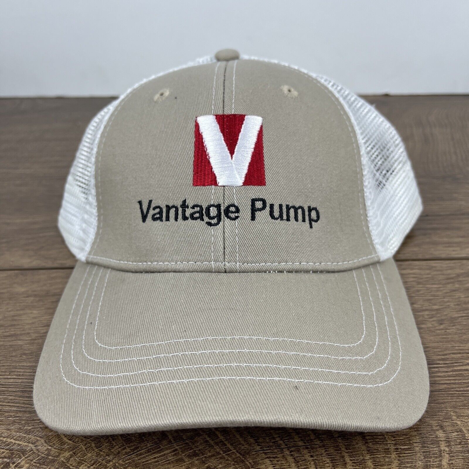 Other Vantage Pump Hat Tan Brown Hat Adjustable Adult Size Hat Tan Size ONE SIZE - 3 Thumbnail