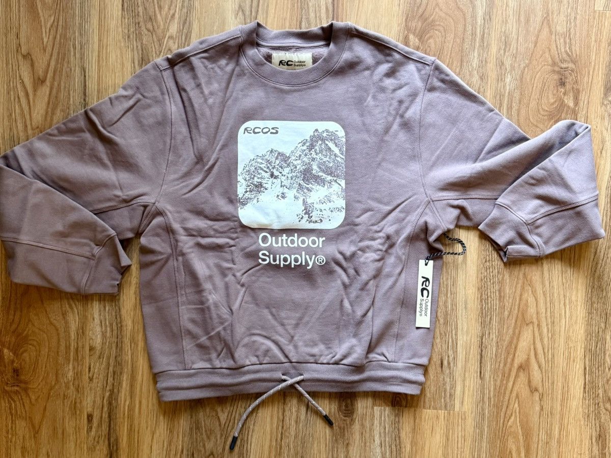 Reese Cooper Reese Cooper X outdoor supply crewneck, oversized, medium Size US M / EU 48-50 / 2 - 1 Thumbnail