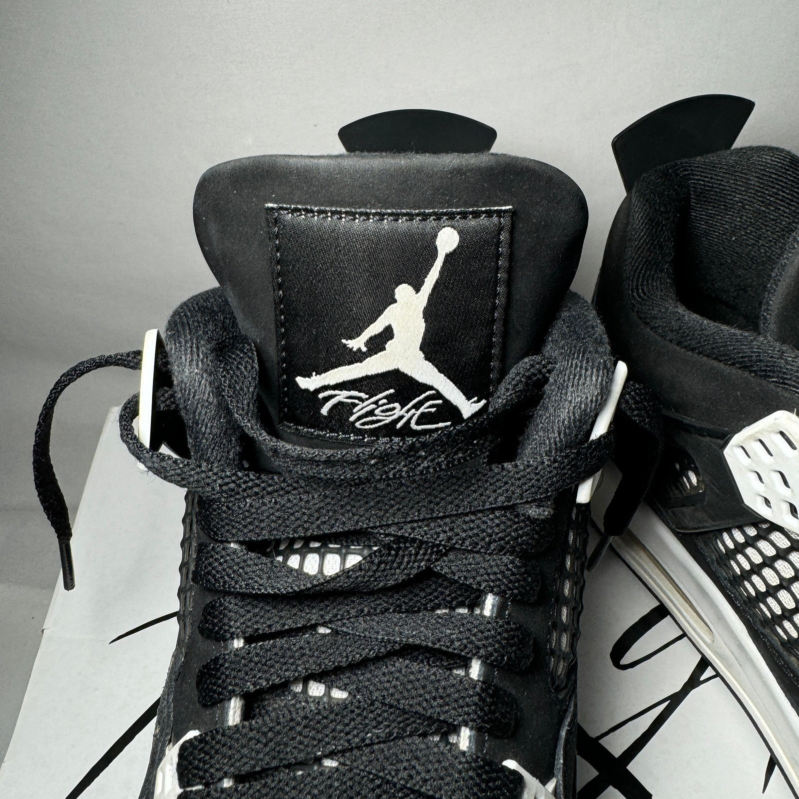 Jordan Brand × Nike Size 10 - Nike Air Jordan 4 Retro White Thunder Men's Shoes Size US 10 / EU 43 - 12 Thumbnail