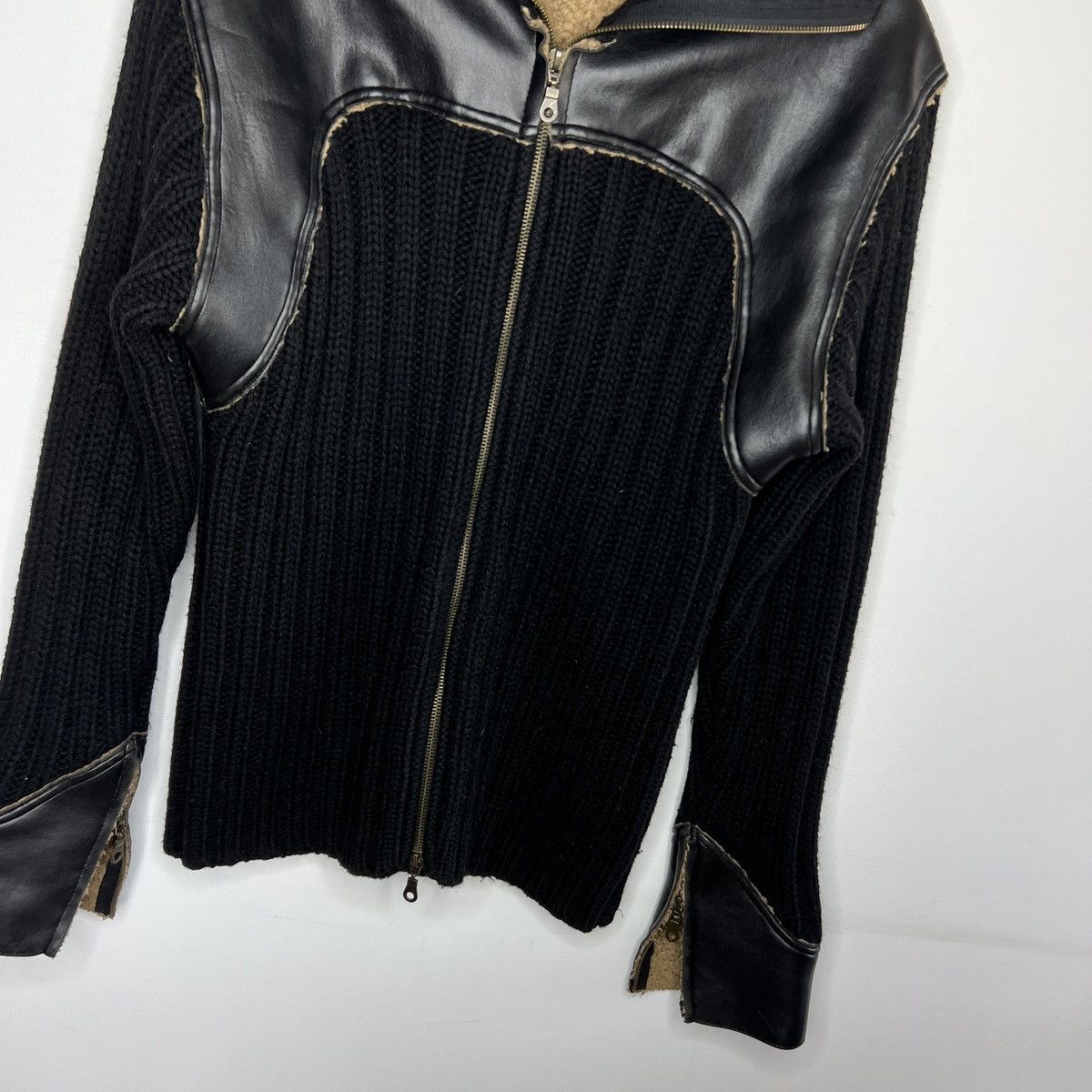 Diesel Vintage Diesel Style Japanese Ribbed Knit Opium Sweater 90s Size US M / EU 48-50 / 2 - 2 Thumbnail
