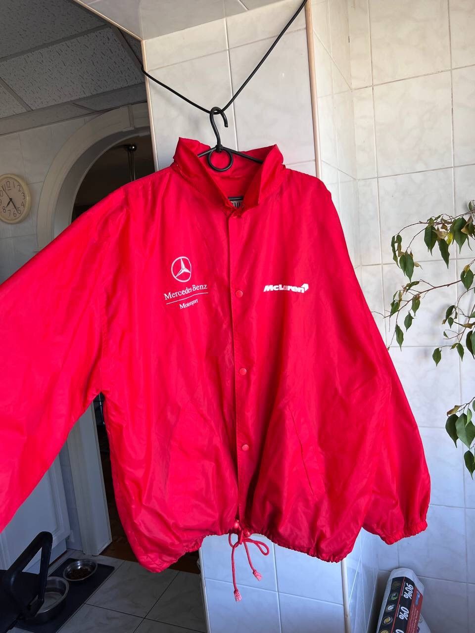 Mercedes-Benz Mens Vintage Mercedes McLaren Motorsport racing jacket nylon Size US L / EU 52-54 / 3 - 4 Thumbnail