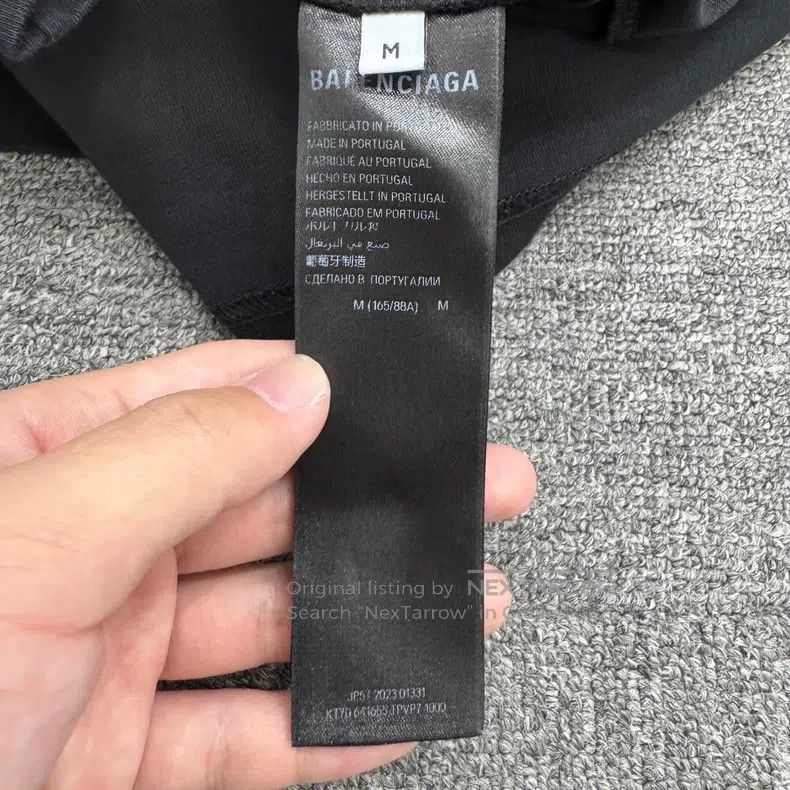 Balenciaga Balenciaga Crystal letter short-sleeve Size US M / EU 48-50 / 2 - 3 Thumbnail