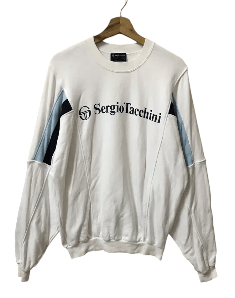 Sergio Tacchini Vintage Sergio Tacchini Sweatshirts Size US XL / EU 56 / 4 - 1 Thumbnail
