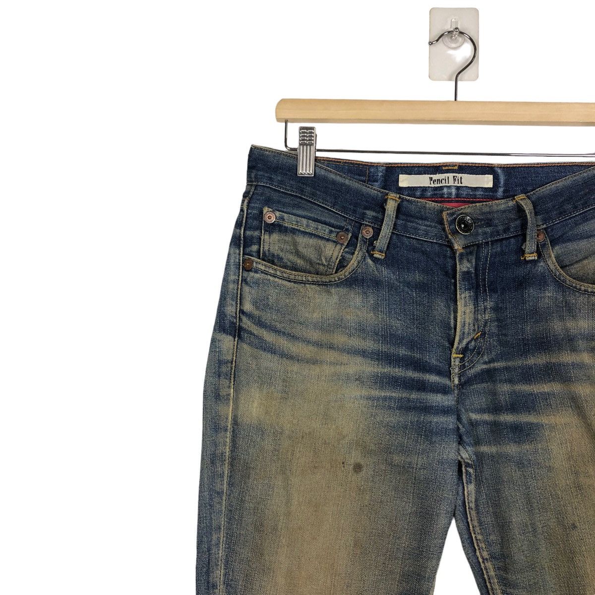 Levi's Vintage Clothing 🔥Rare Distressed Denim Jeans Levi’s Size US 32 / EU 48 - 7 Thumbnail