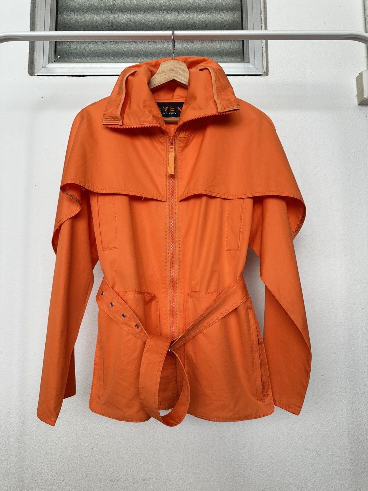 Krizia Uomo 00’s EVEX By Krizia high-neck parka zipper jacket Size US M / EU 48-50 / 2 - 11 Thumbnail