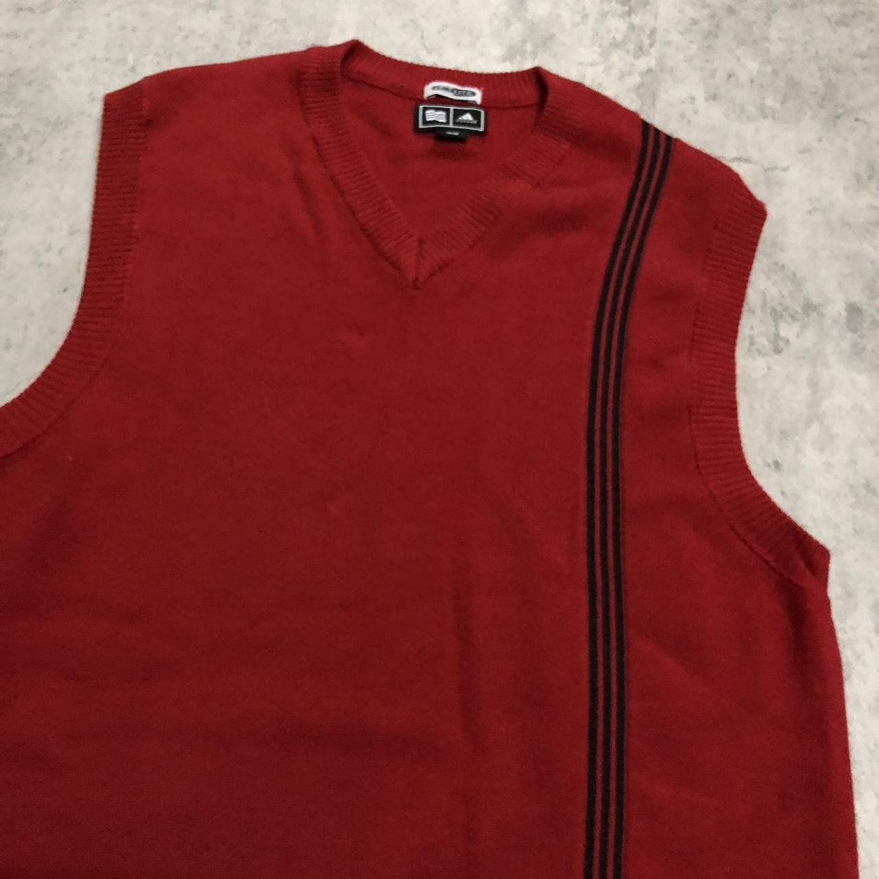 Adidas Adidas red sweater vest Size US M / EU 48-50 / 2 - 1 Thumbnail