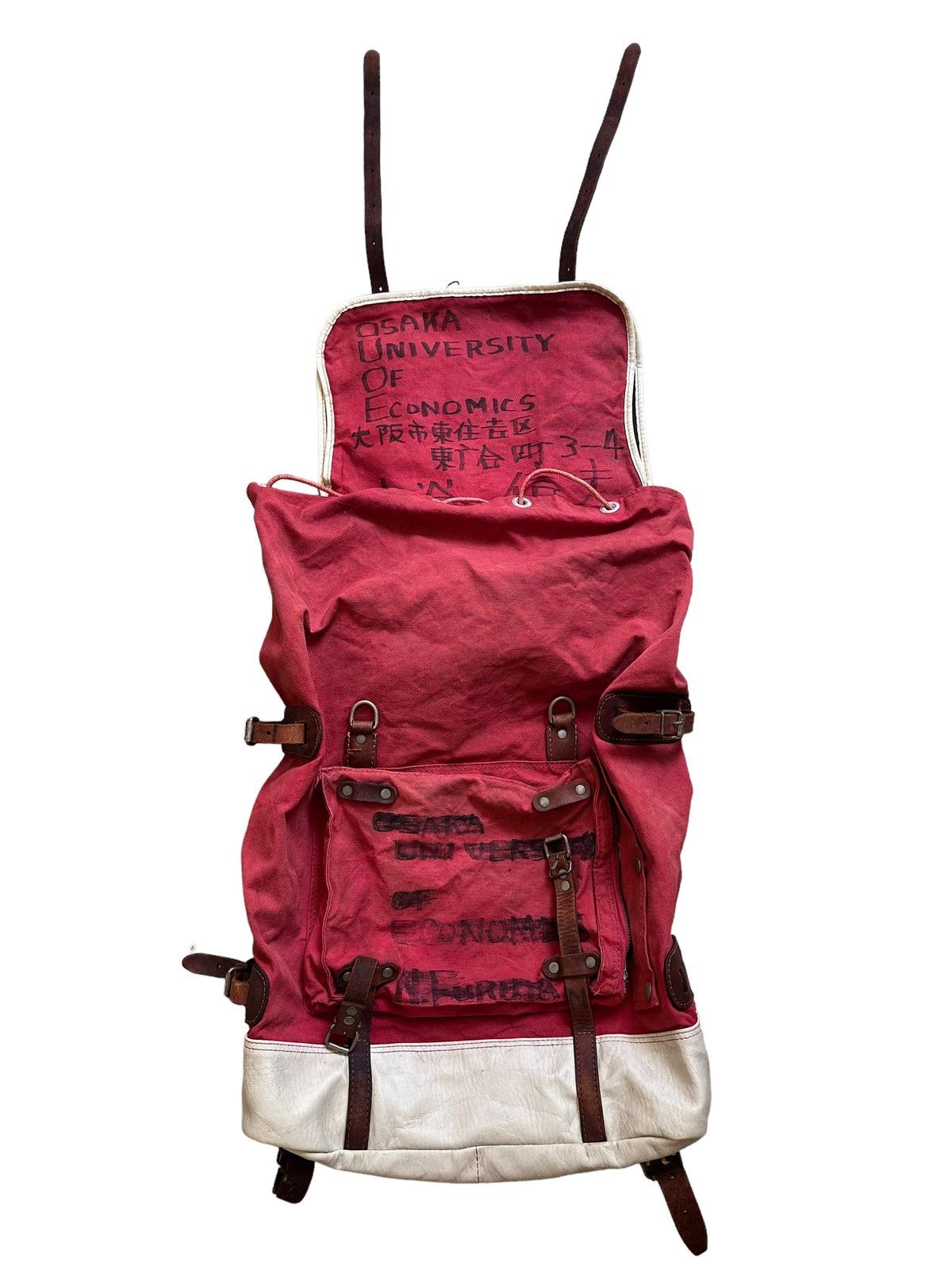 🇯🇵 Vintage 80s Japanese Utility Tanker Rucksack Backpack