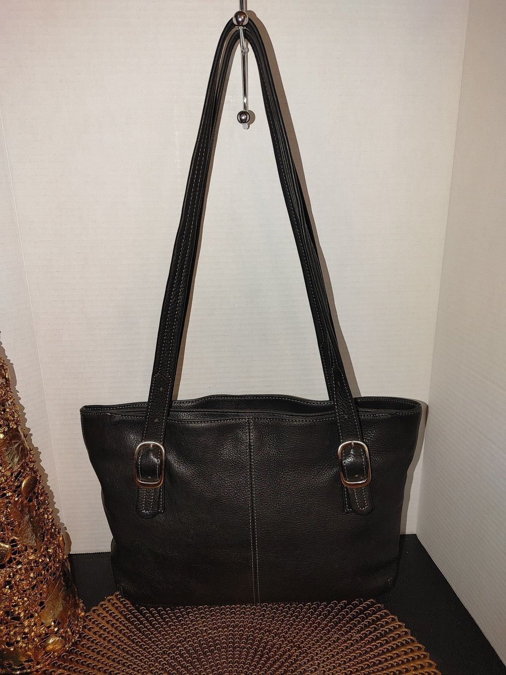 tigha Tignanello Leather Tote Size ONE SIZE - 1 Thumbnail