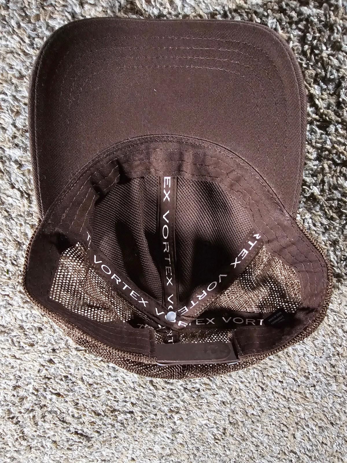 Designer Vortex Optics Total Ascent Trucker Hat Brown OS Size ONE SIZE - 5 Thumbnail