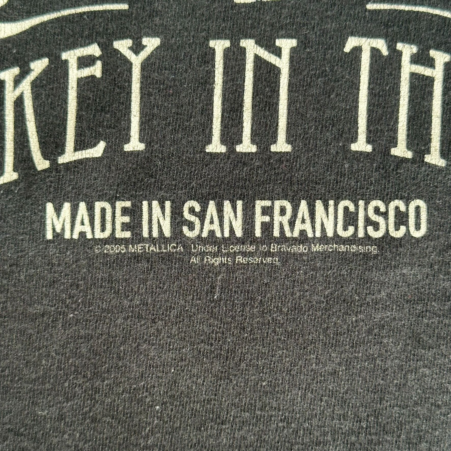 Metallica Vintage Y2K Metallica Whiskey in the Jar T-Shirt Grunge Punk Size US XL / EU 56 / 4 - 3 Thumbnail