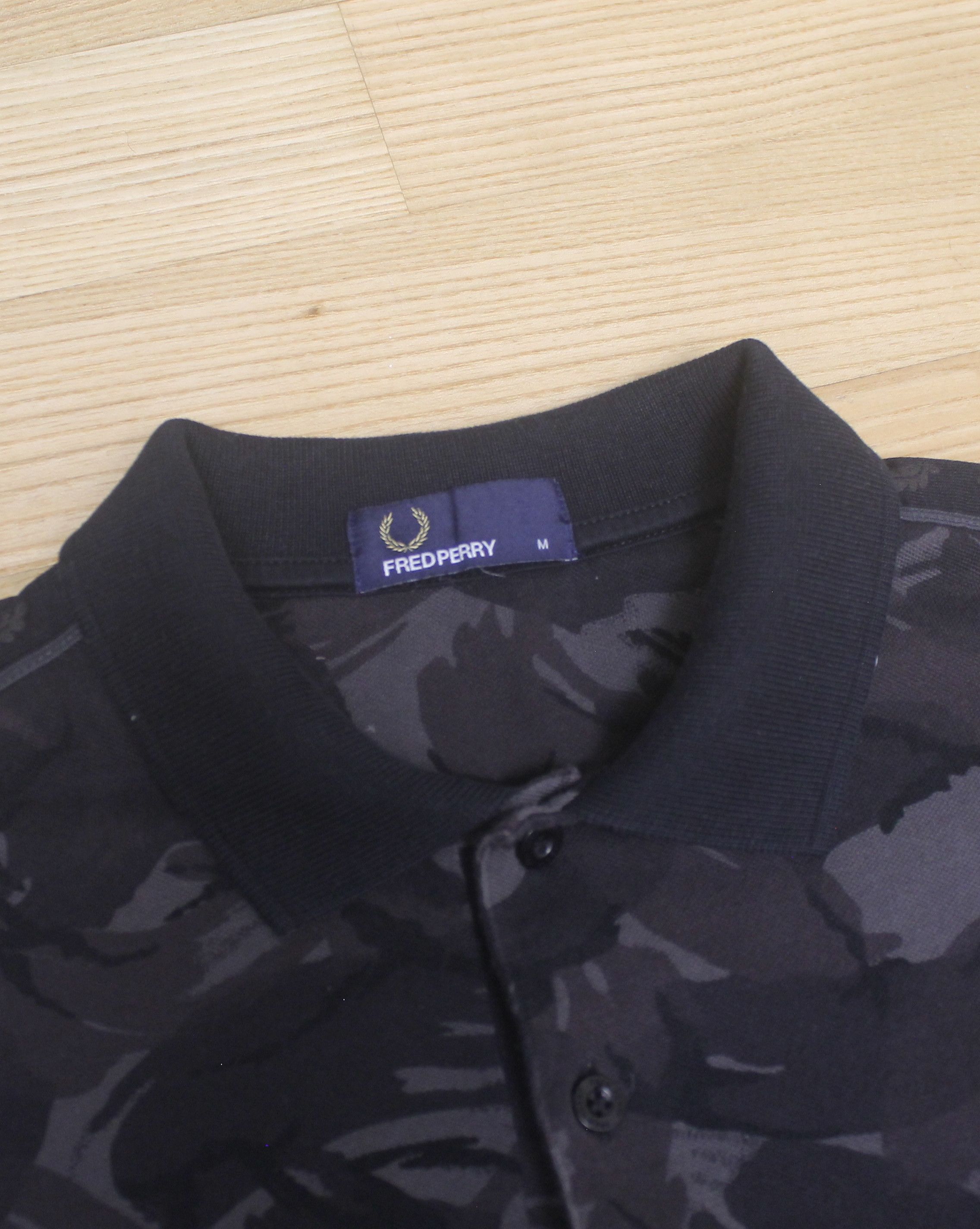 Fred Perry Fred Perry Tonal Camo Print Pique Polo Size US M / EU 48-50 / 2 - 7 Thumbnail