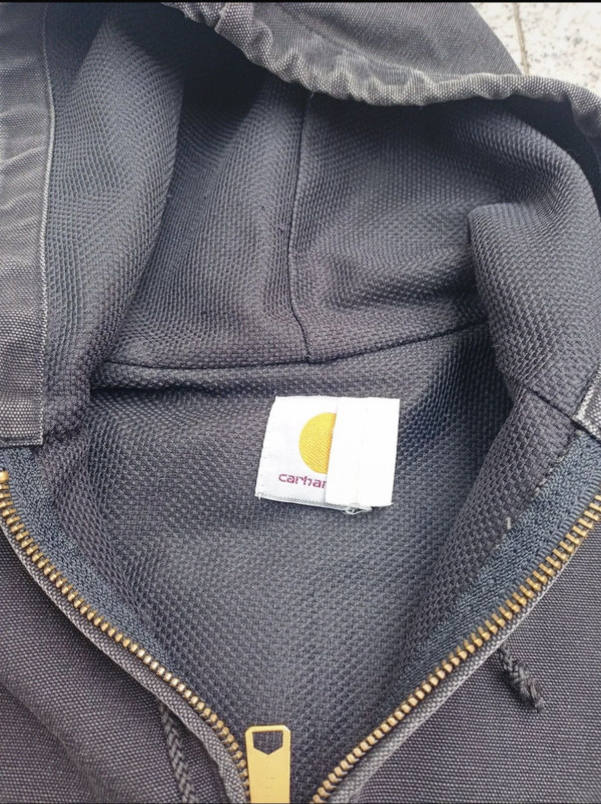 Carhartt Vintage 90s carhartt jr105 active jacket wash black Size US S / EU 44-46 / 1 - 17 Thumbnail