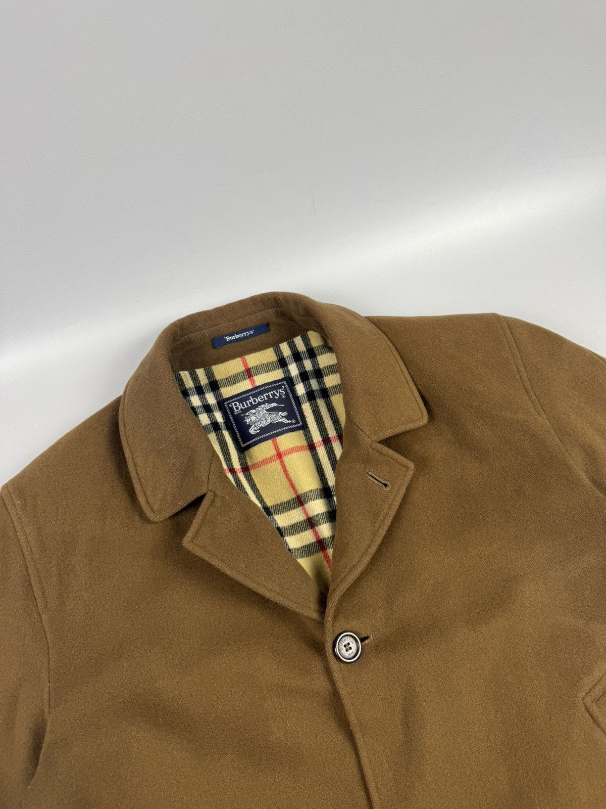 Burberry Burberry heavy coat brown full novacheck size S men Size US S / EU 44-46 / 1 - 5 Thumbnail