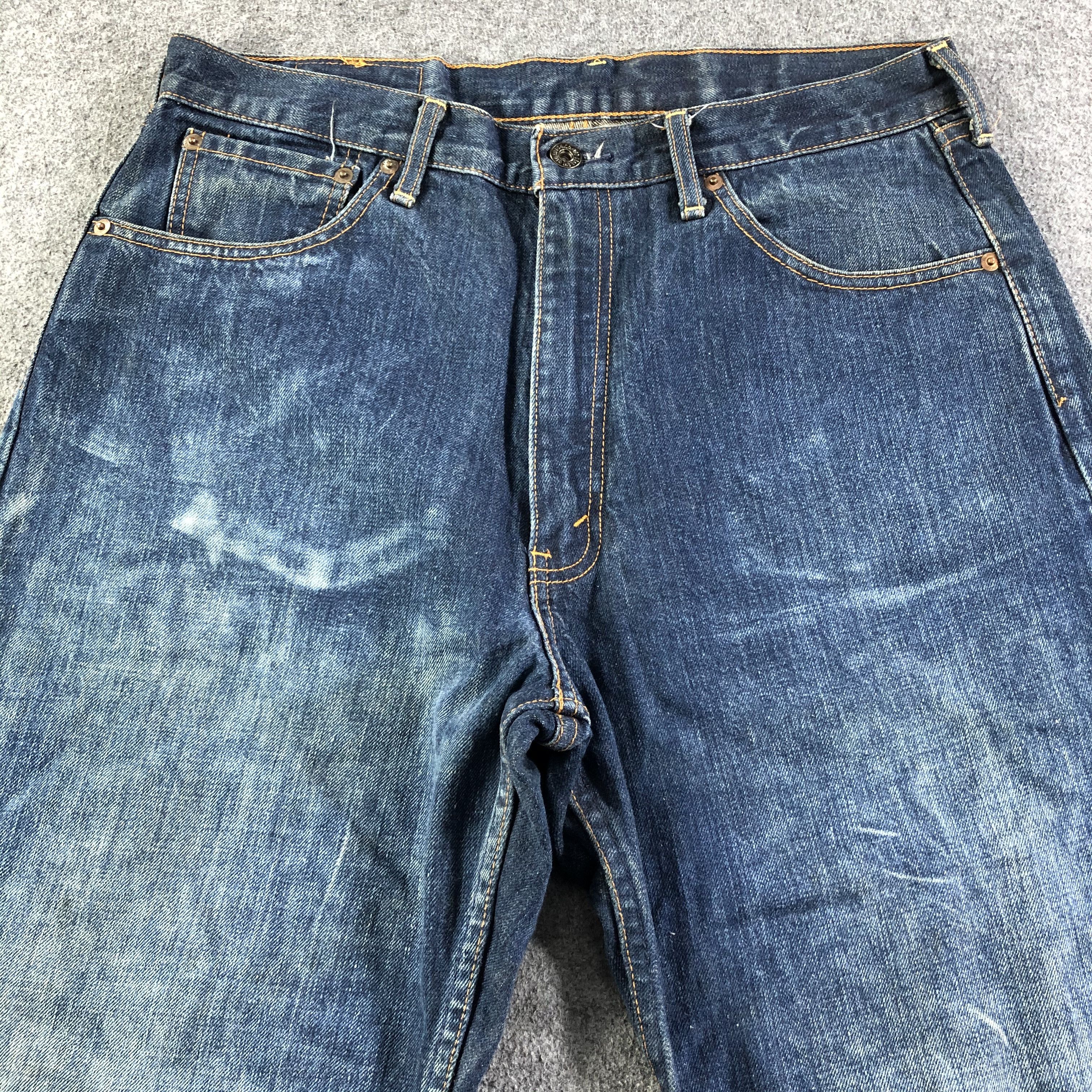 Levi's Vintage 90s Blue Wash Levis 504 Jeans-J2771 Size US 34 / EU 50 - 3 Thumbnail
