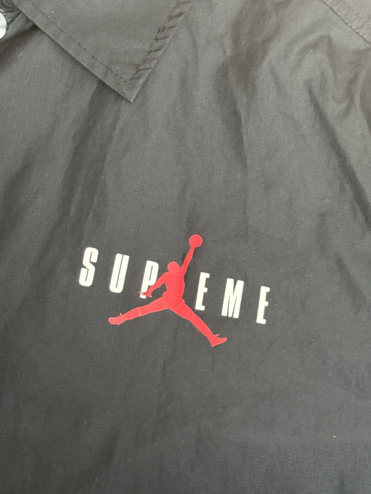 Jordan Brand × Supreme Supreme Jordan Coaches Jacket Size US XL / EU 56 / 4 - 5 Thumbnail
