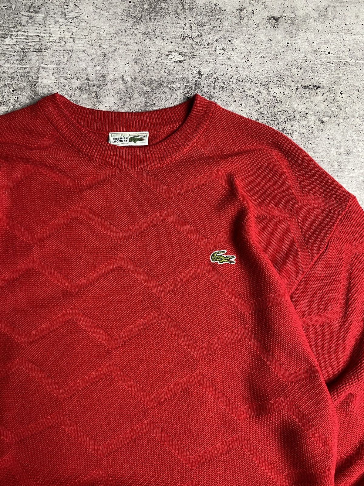 Lacoste Vintage Lacoste Knit Sweater Size US L / EU 52-54 / 3 - 5 Thumbnail