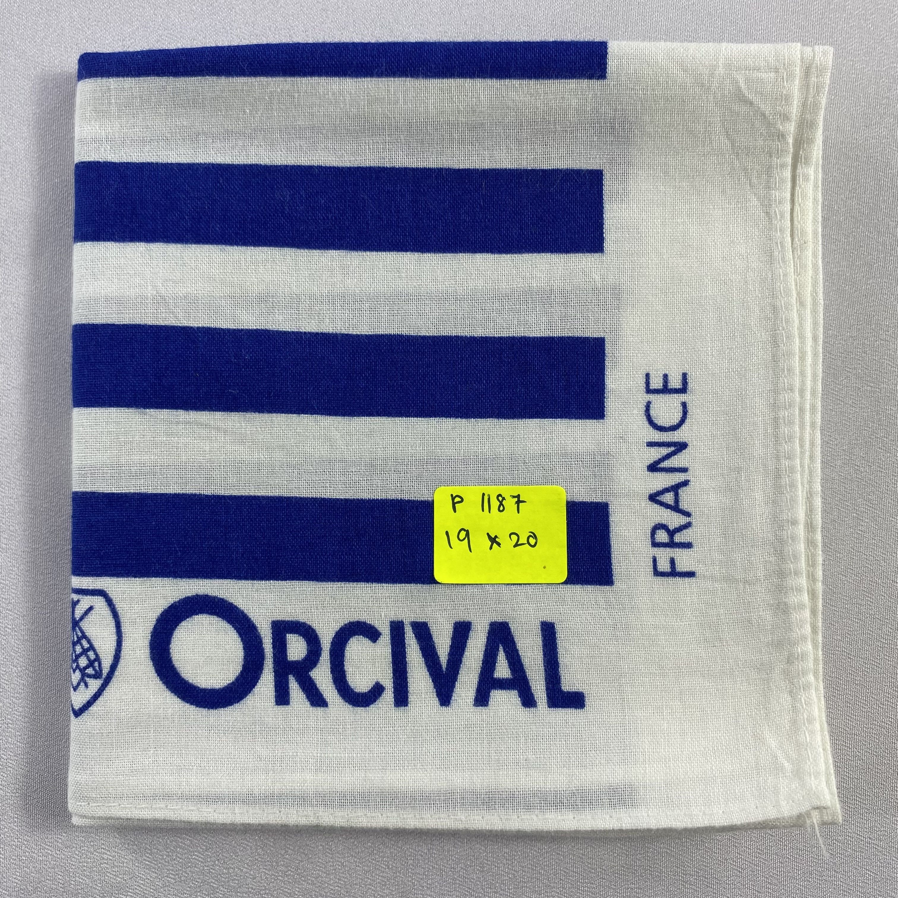 Orcival × Vintage Orcival Handkerchief / Neckerchief / Bandana-P1187 Size ONE SIZE - 5 Thumbnail