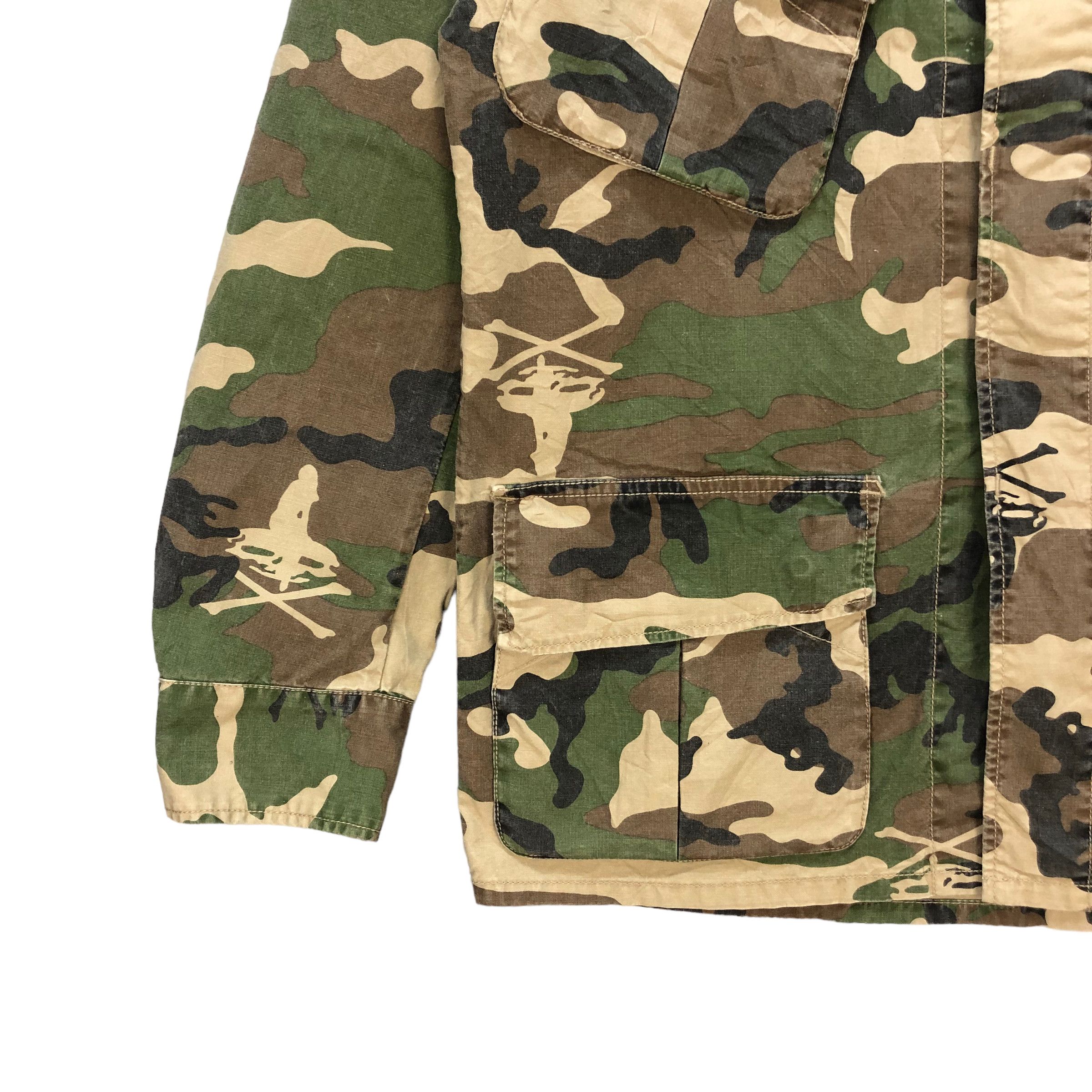 Hysteric Glamour HYSTERIC GLAMOUR BAG BIG LOGO CAMO FIELD JACKET #7340-130 Size US L / EU 52-54 / 3 - 4 Thumbnail