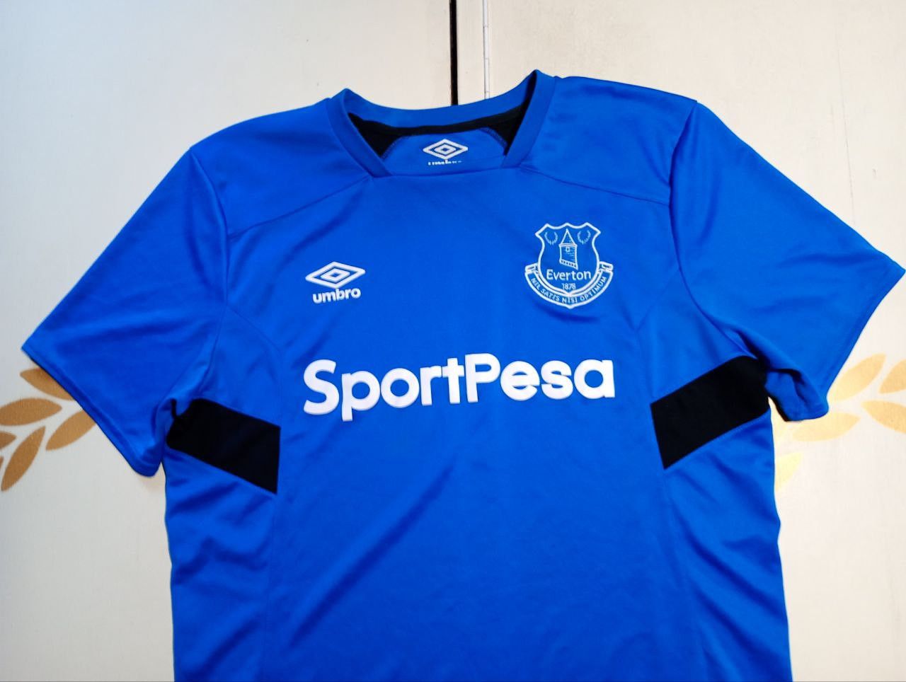 Umbro Umbro EVERTON 2017-2018 PRE-MATCH JERSEY Size US L / EU 52-54 / 3 - 3 Thumbnail