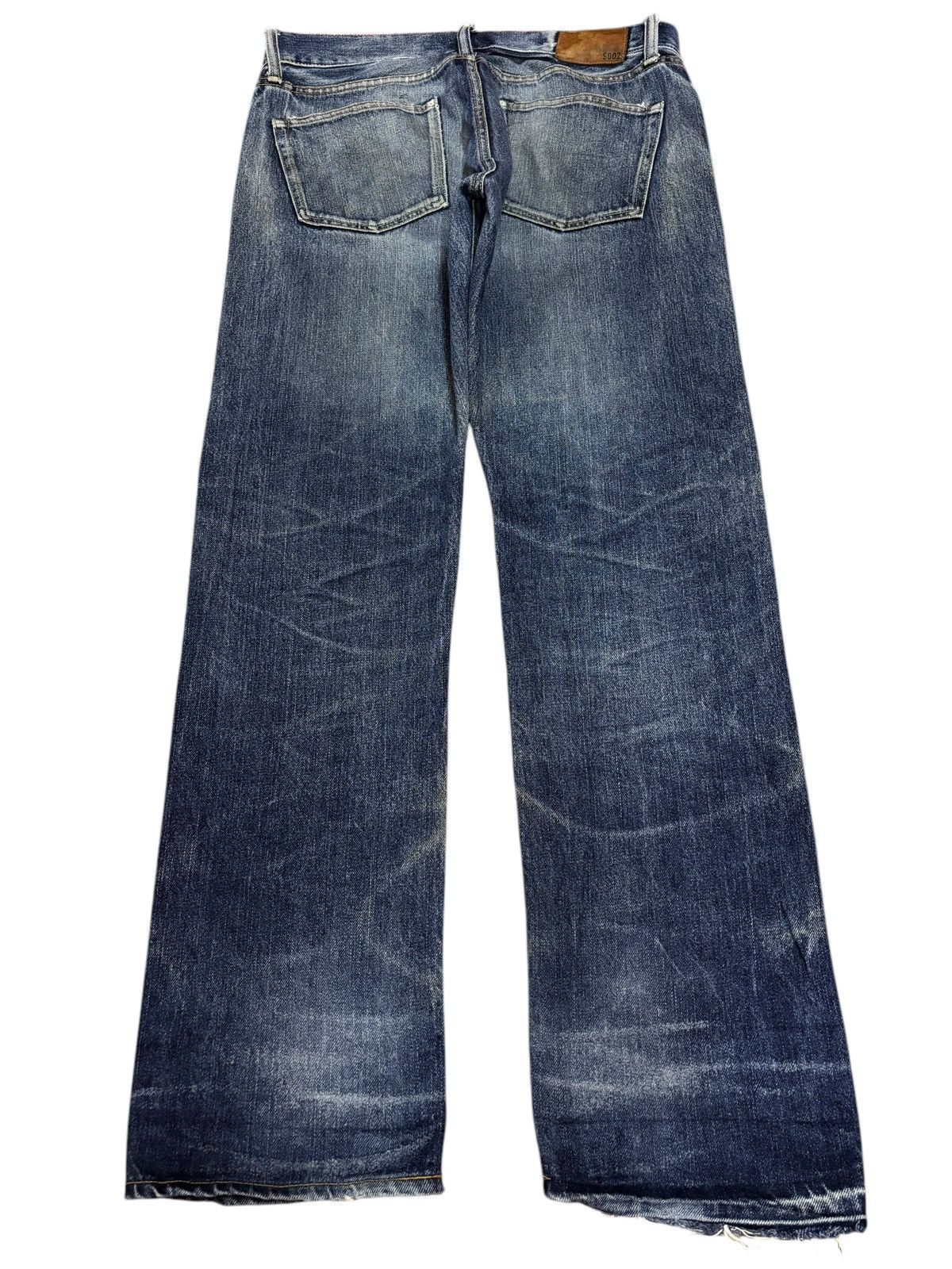 90s Vintage Kaihara Uniqlo S-002 Selvedge Faded Washed Jeans