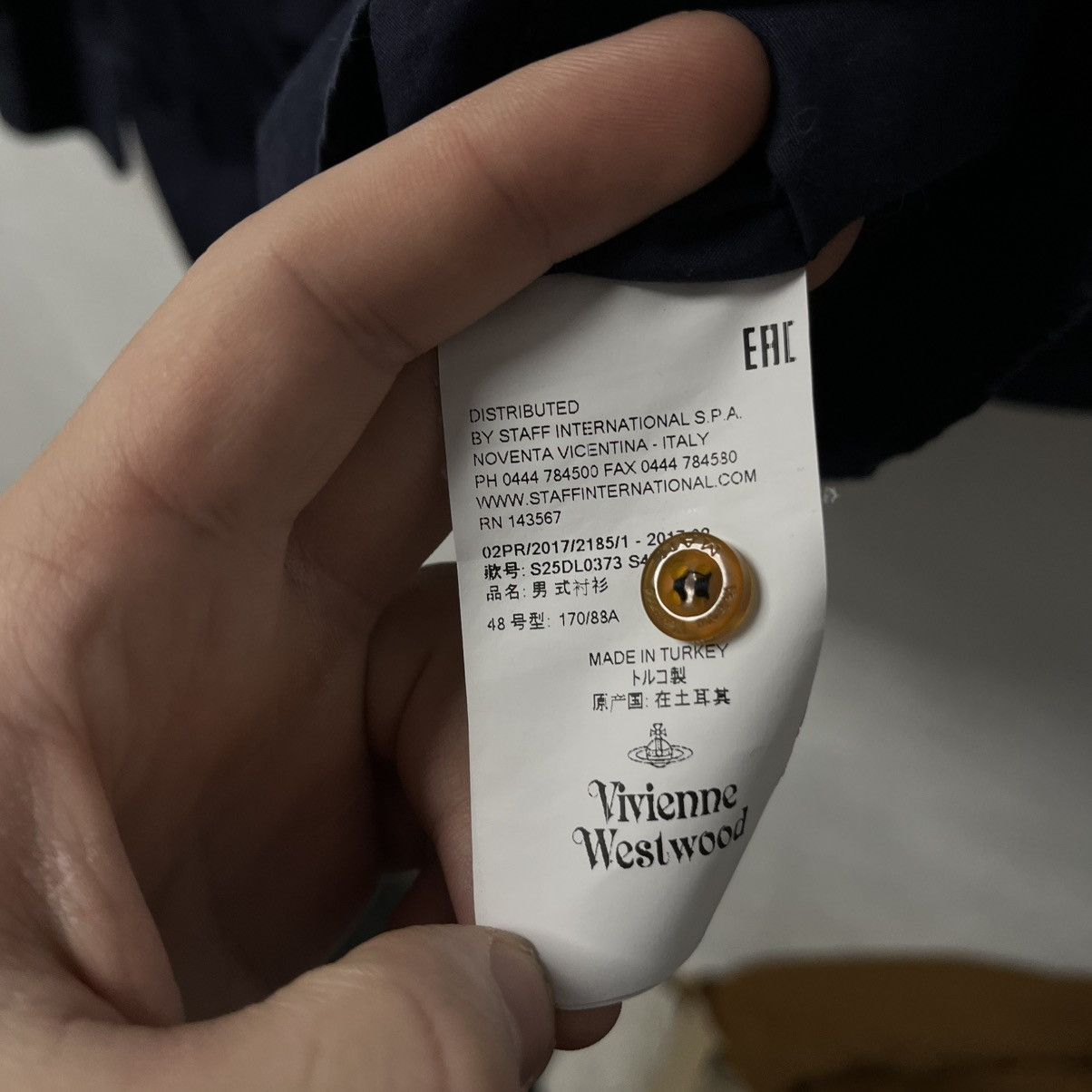 Vivienne Westwood Vivienne Westwood Shirt Button Up Long Sleeve Size US L / EU 52-54 / 3 - 9 Thumbnail