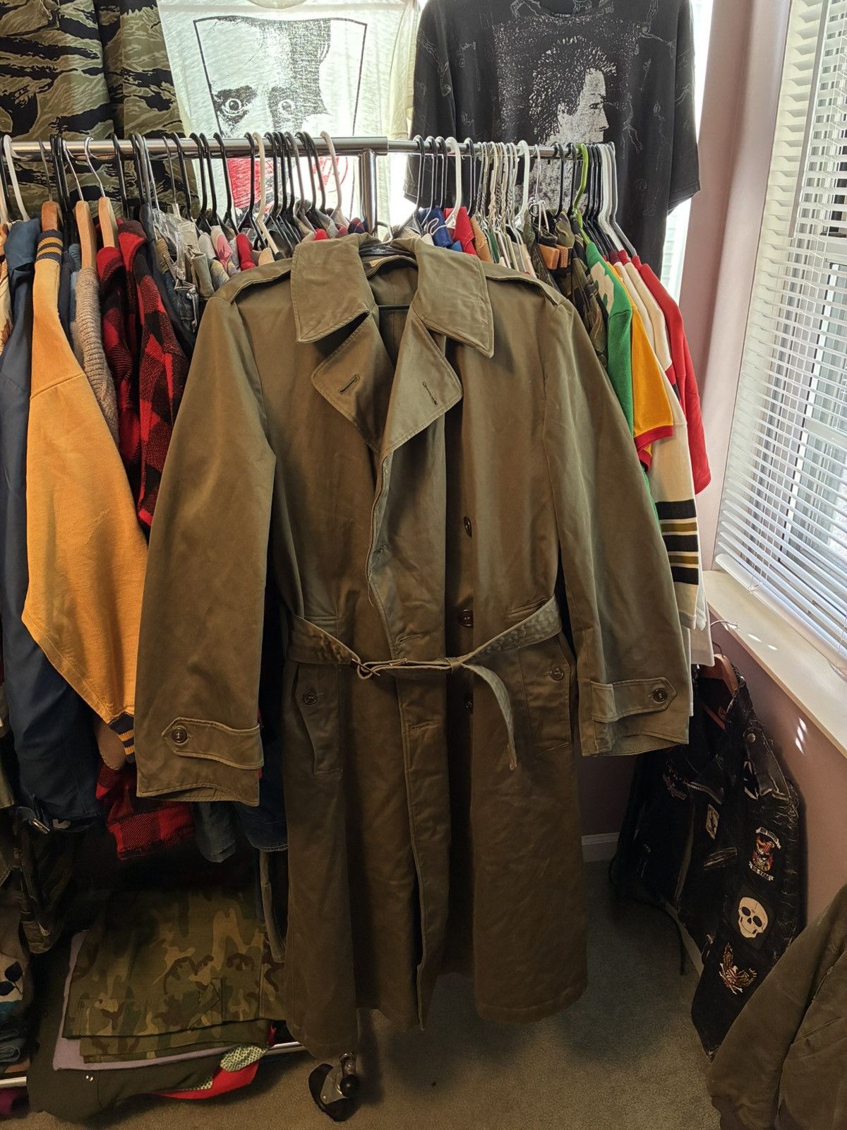 Vintage Vintage 1950’s US Army trench coat Size US M / EU 48-50 / 2 - 1 Thumbnail