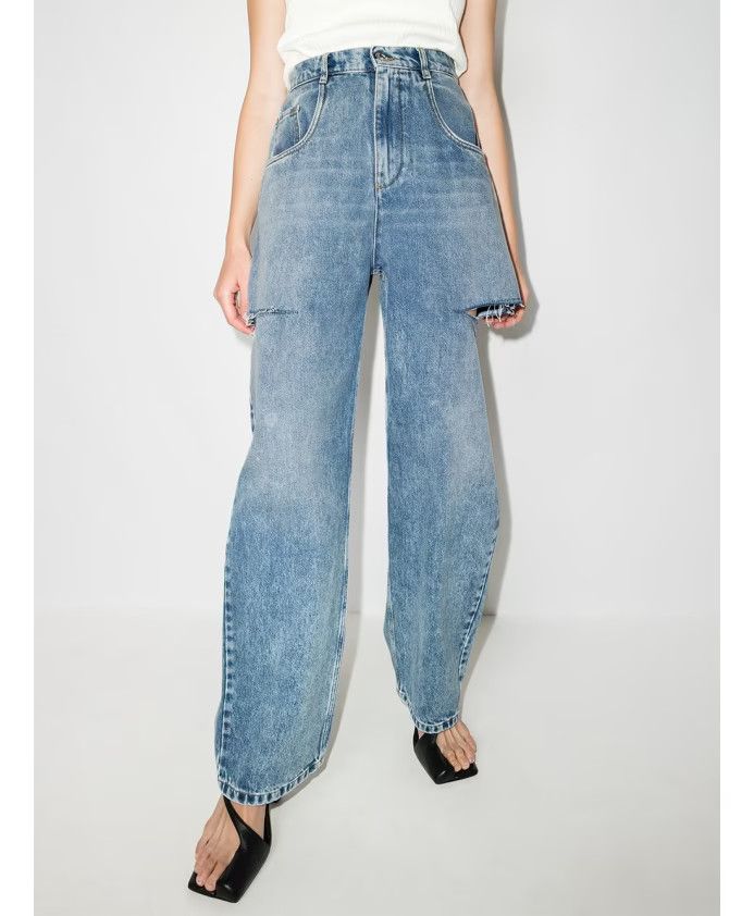 Maison Margiela oc11z0925 Stylish Jeans in Blue Size 32" / US 10 / IT 46 - 2 Thumbnail