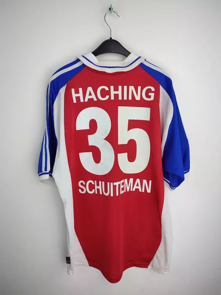 Adidas Spvgg Unterhaching home 2000-02 #Schuiteman Matchworn Size US XL / EU 56 / 4 - 11 Thumbnail