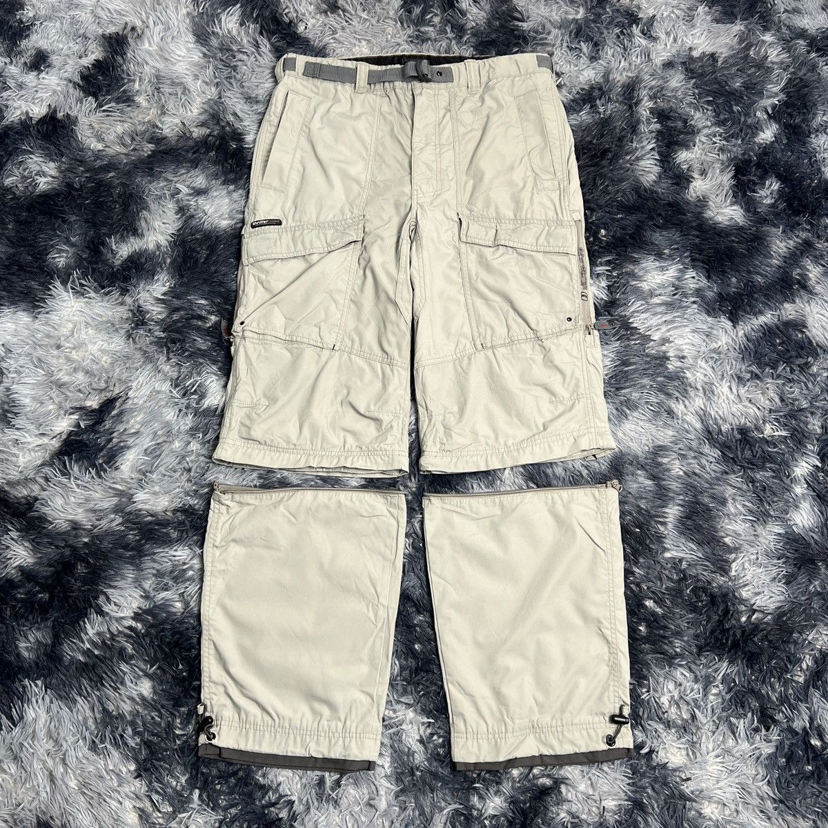 Japanese Brand Thriller Multipocket Outdoor/Hiking (2in1) Cargo Pants Size US 36 / EU 52 - 1 Thumbnail