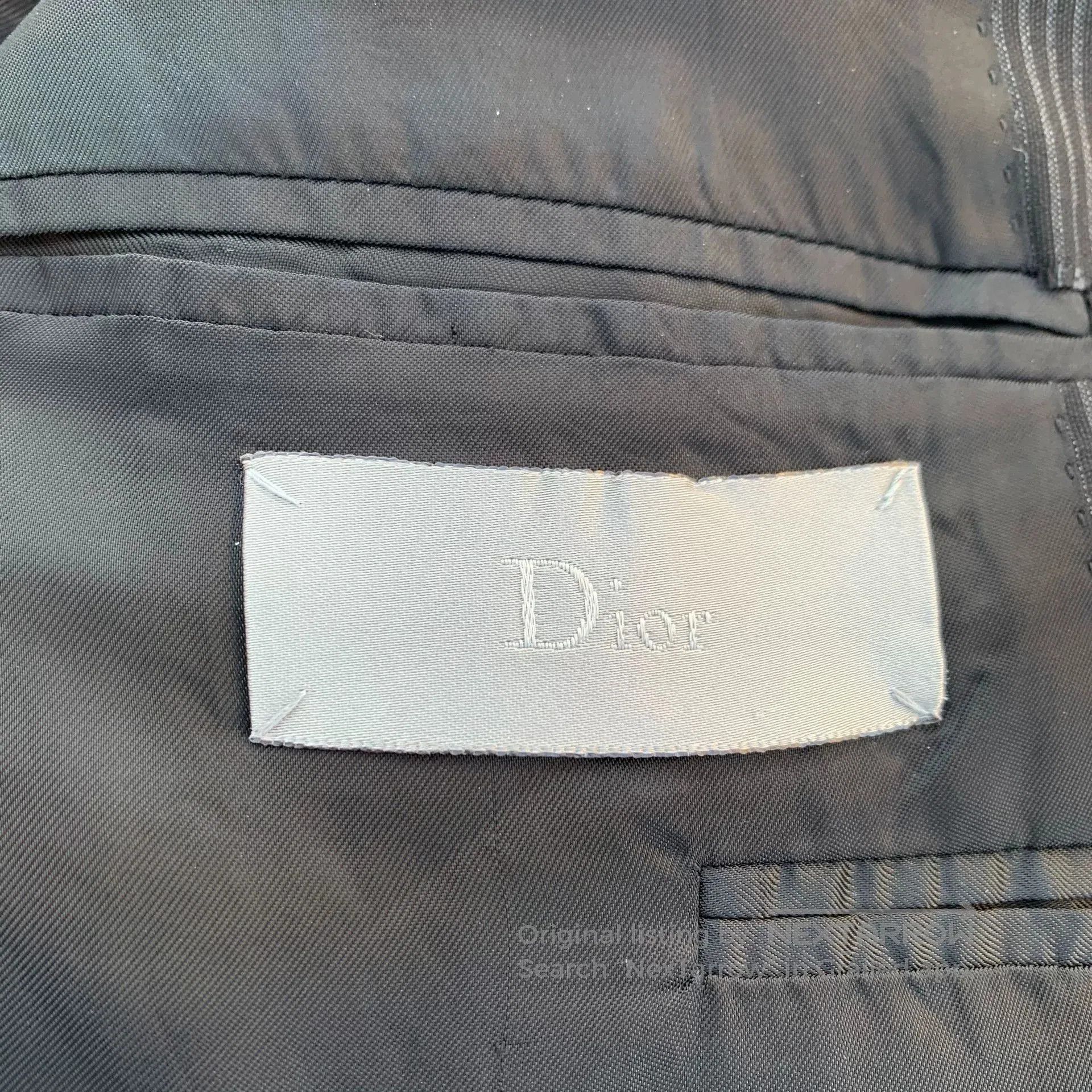 Dior Dior Homme Striped Wool Suit. Size US M / EU 48-50 / 2 - 6 Thumbnail