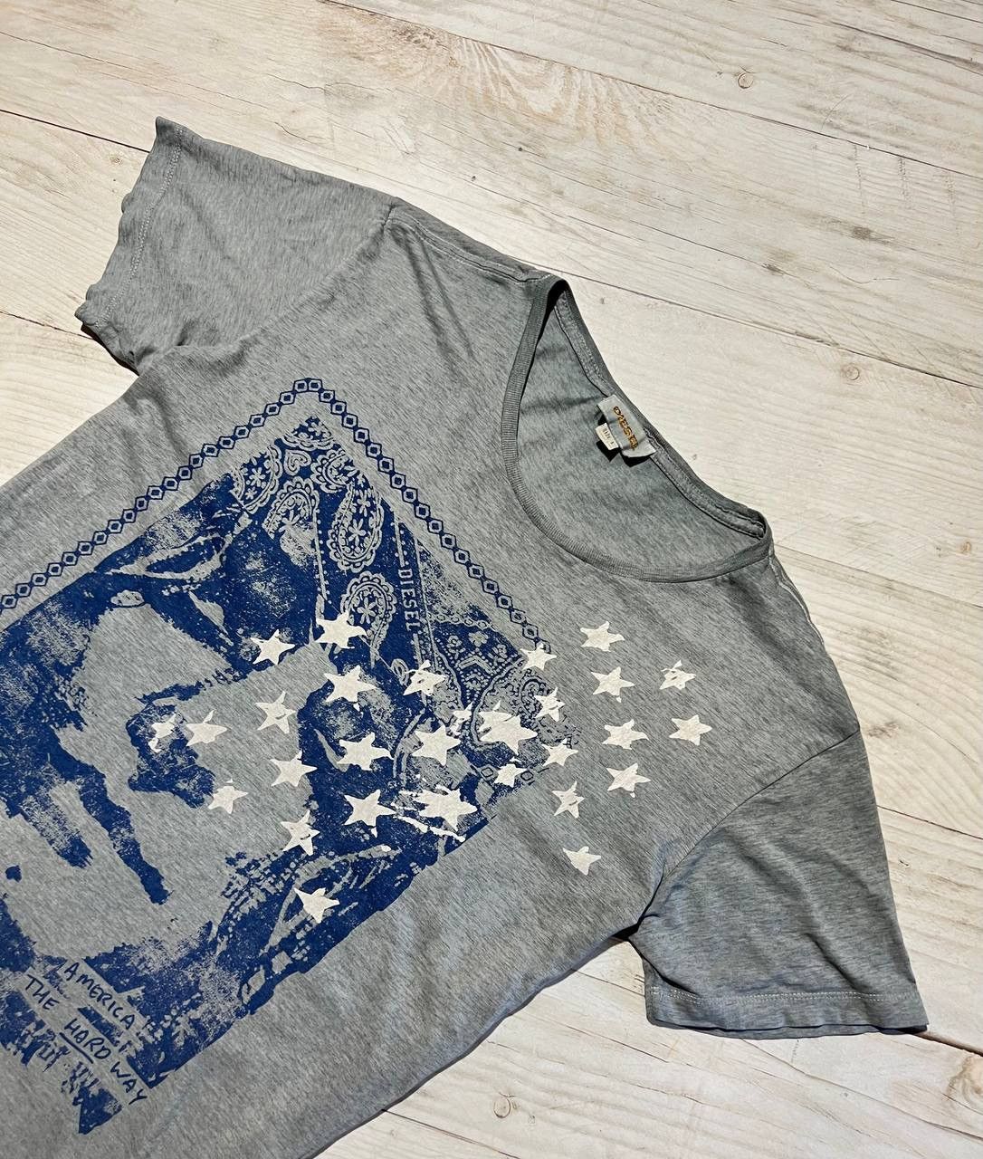 Diesel Diesel America The Hero Way T-Shirt Y2K Size US L / EU 52-54 / 3 - 2 Thumbnail