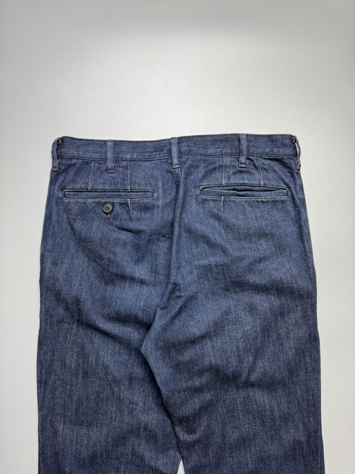 Comme des Garcons Homme Deux Comme Des Garcons Homme Deux - SS/2015 Indigo Denim Pants Size US 28 / EU 44 - 9 Thumbnail