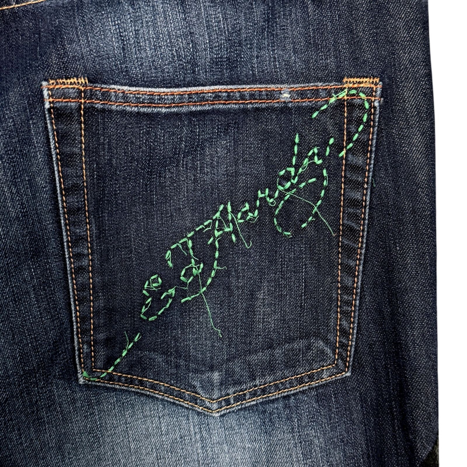 Ed Hardy Vintage Y2K Ed Hardy Men's 36x34 Embroidered Snakes Jeans Size US 36 / EU 52 - 5 Thumbnail
