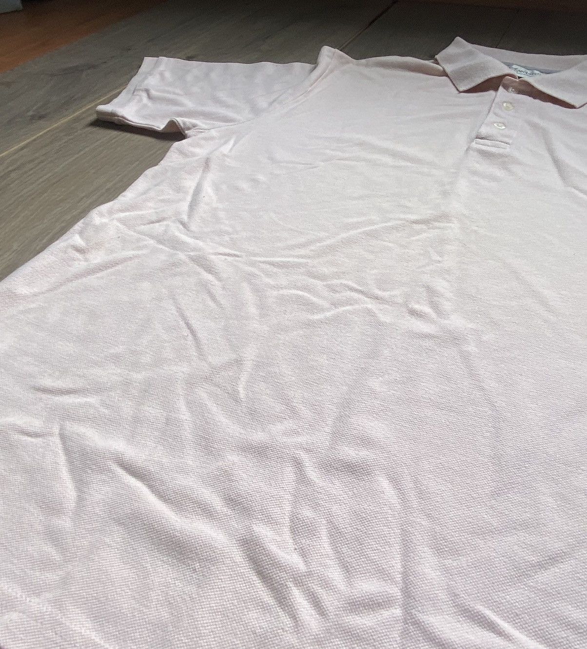 Yves Saint Laurent Yves Saint Laurent YSL Striped Polo Shirt White Pink Logo Size US XL / EU 56 / 4 - 5 Thumbnail