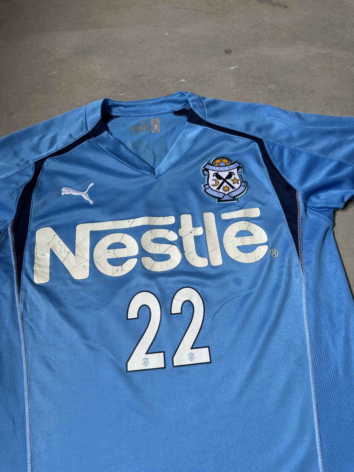Puma VINTAGE PUMA 2004 YAMAHA JUBILO IWATA CULLEN JERSEY Size US M / EU 48-50 / 2 - 5 Thumbnail